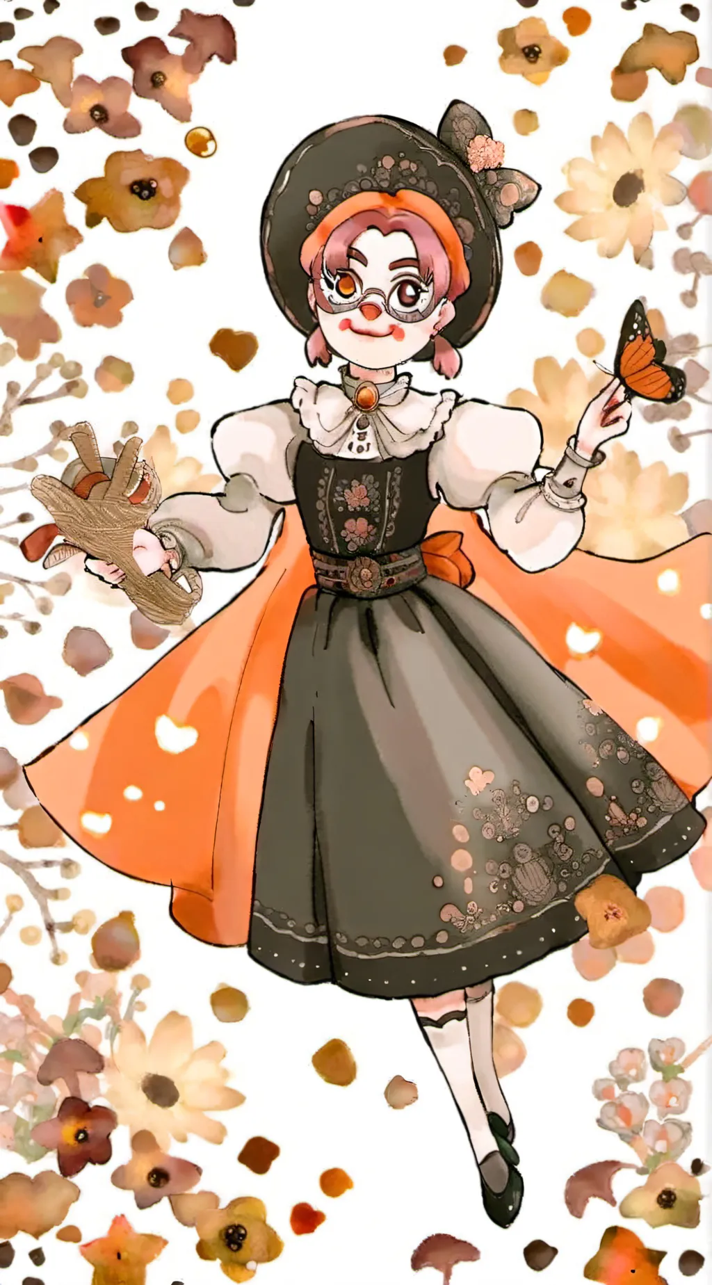 ai character: circus baby background