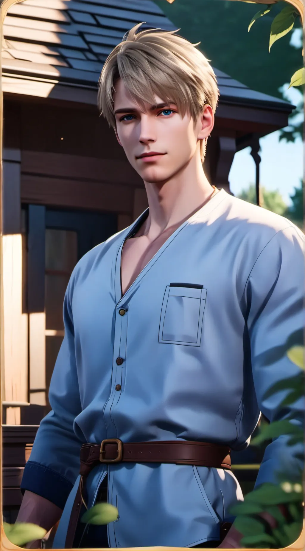 ai character: Evan background