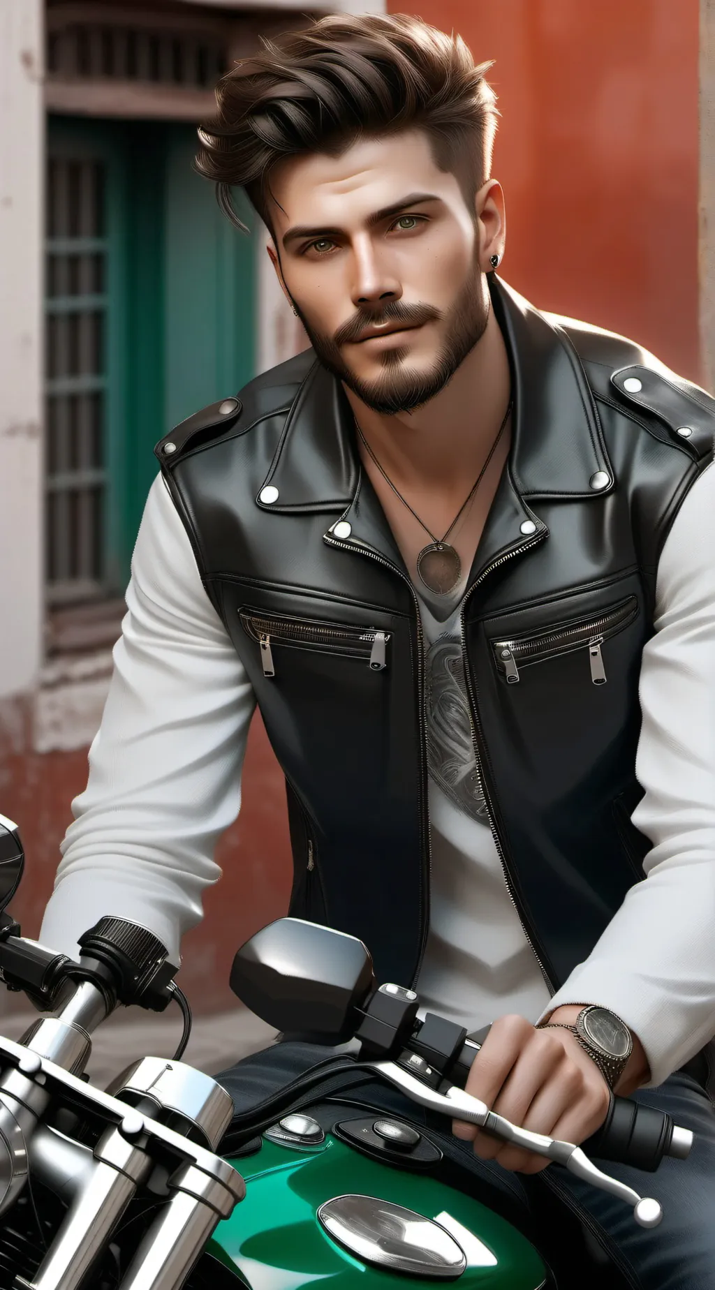 ai character: eric background