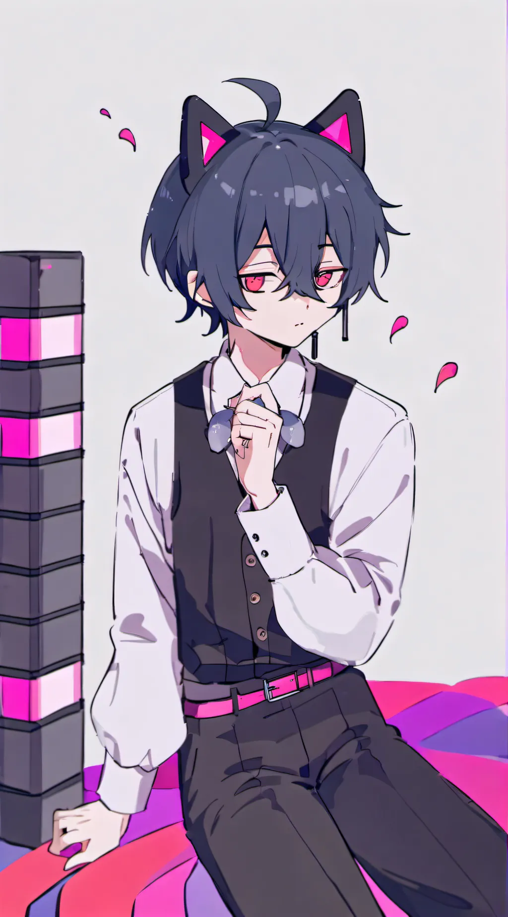 ai character: Val  background