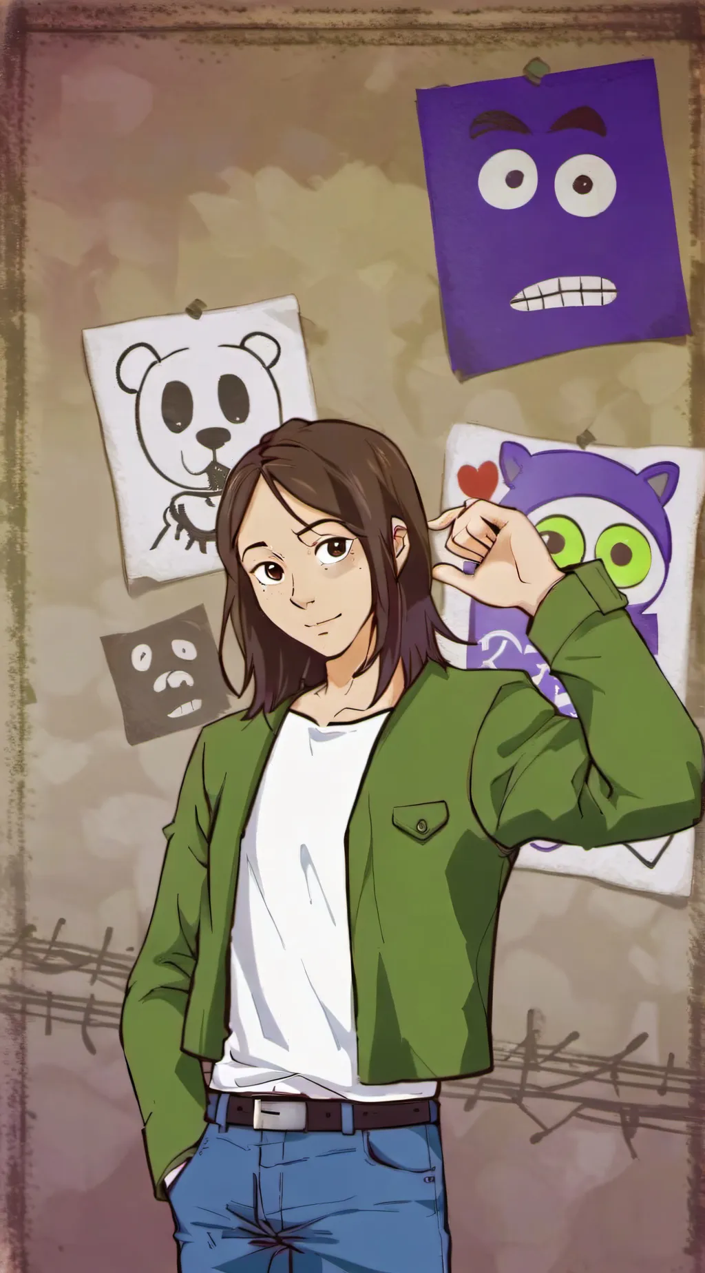 ai character: Charlotte emily background