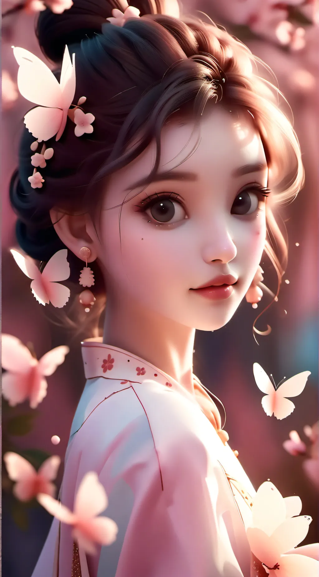 ai character: Free ai girl voice background