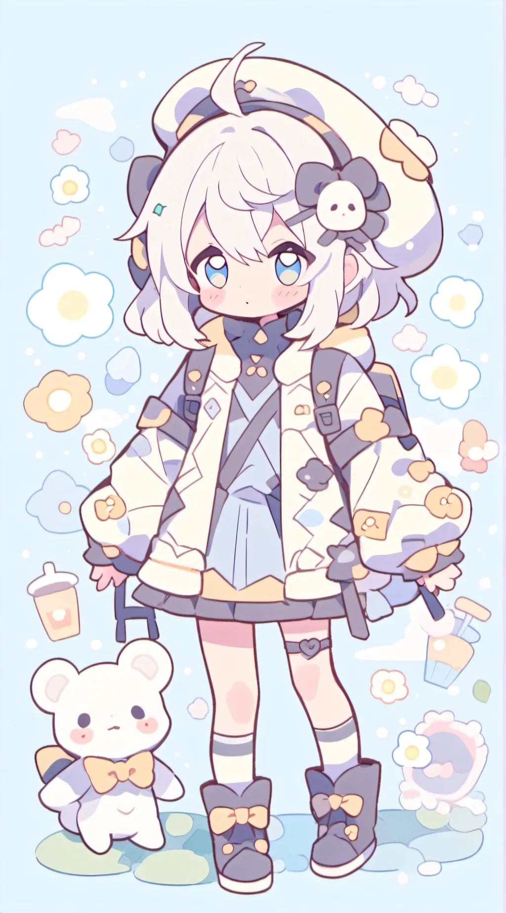 ai character: Serena background