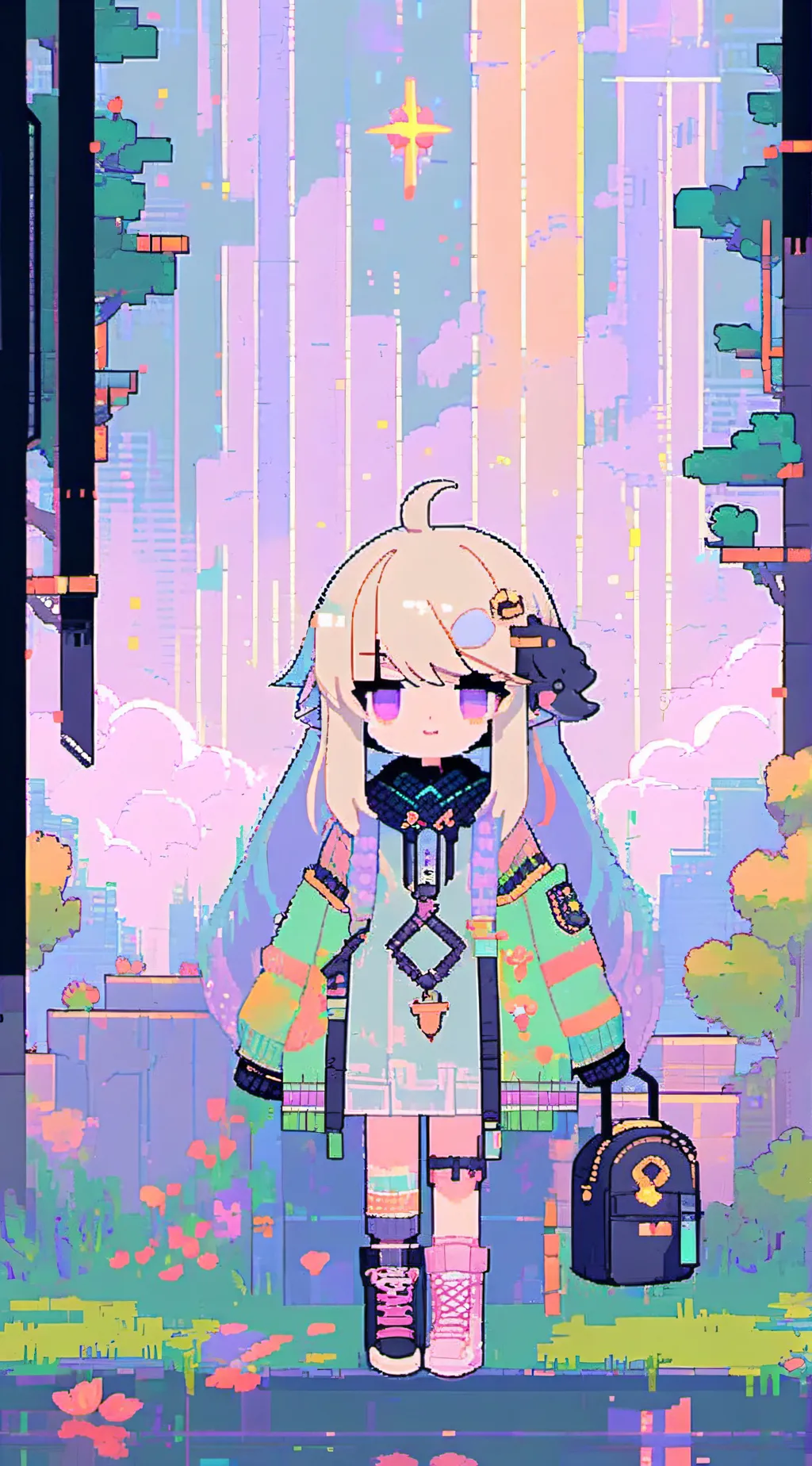 ai character: w.i.p background