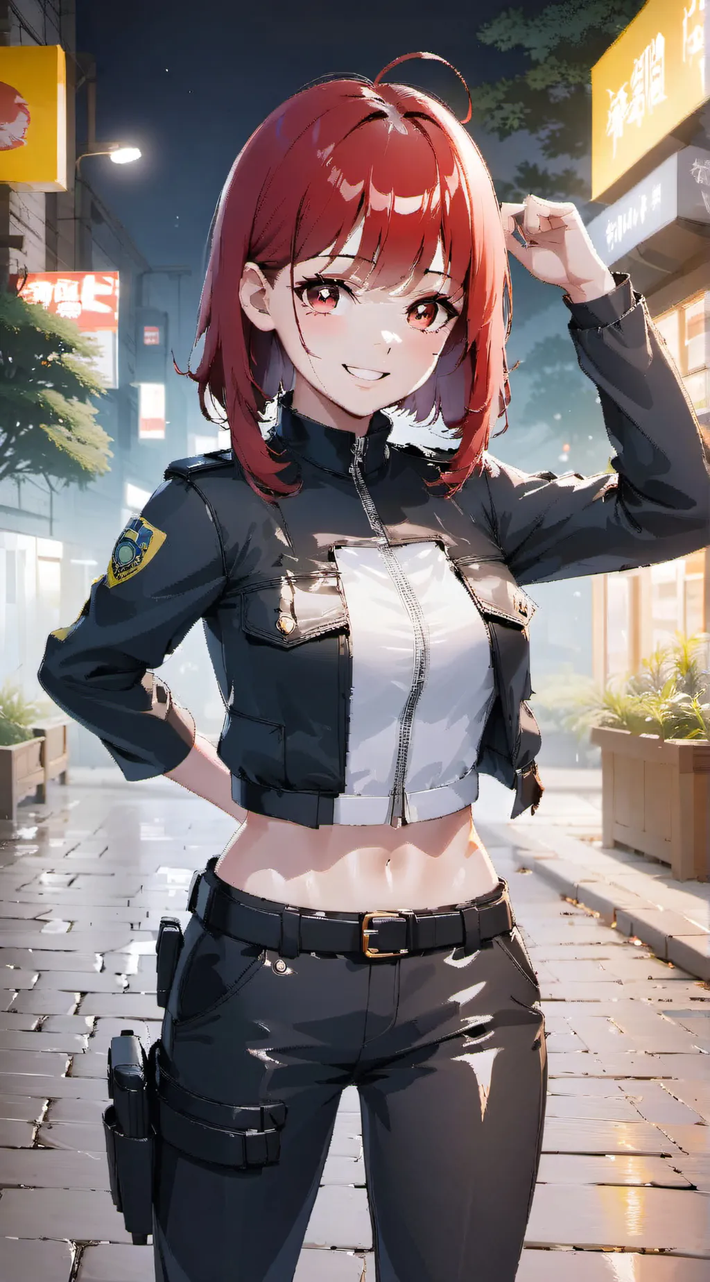 ai character: Lindsey  background