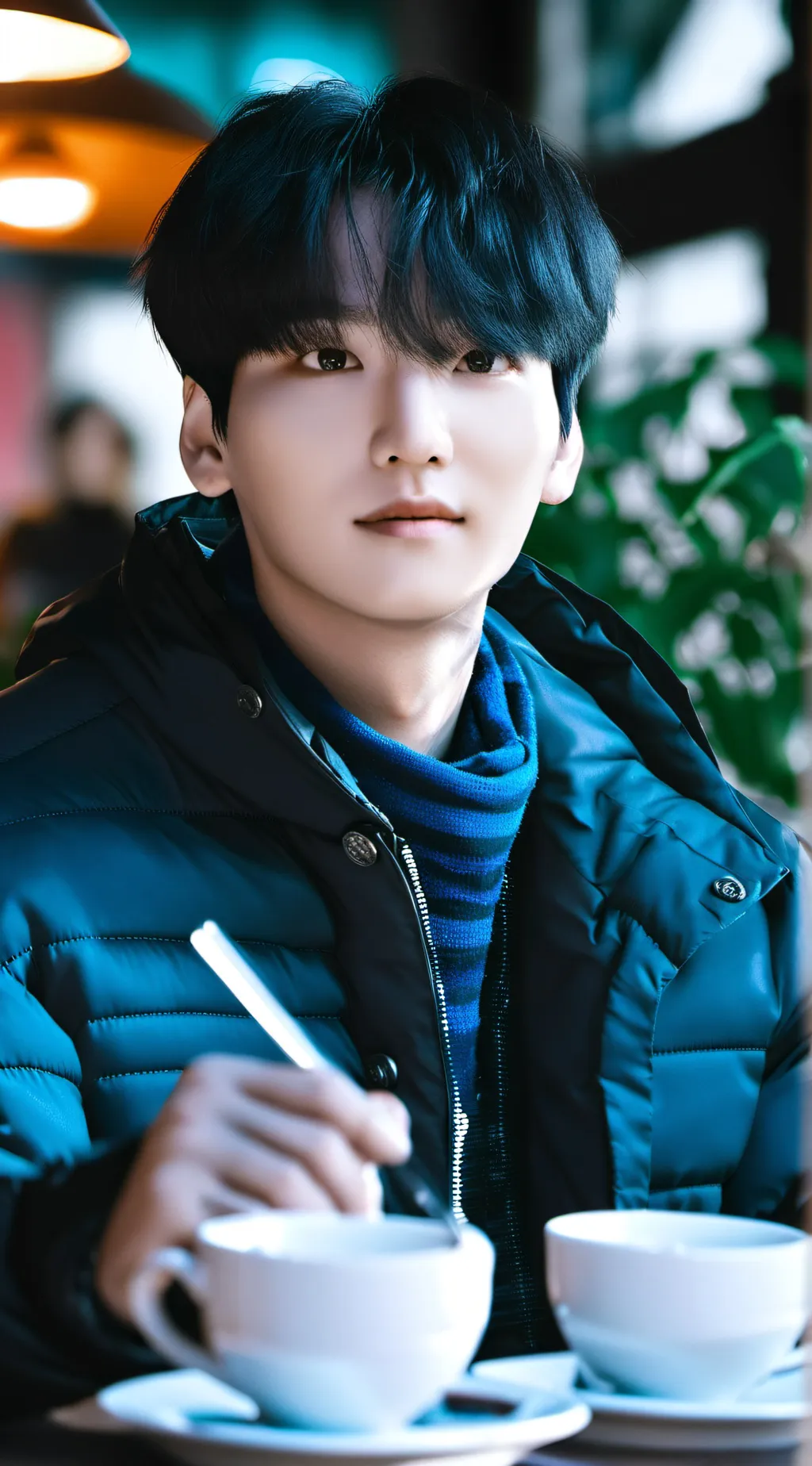 ai character: Min Yoongi (Suga) background