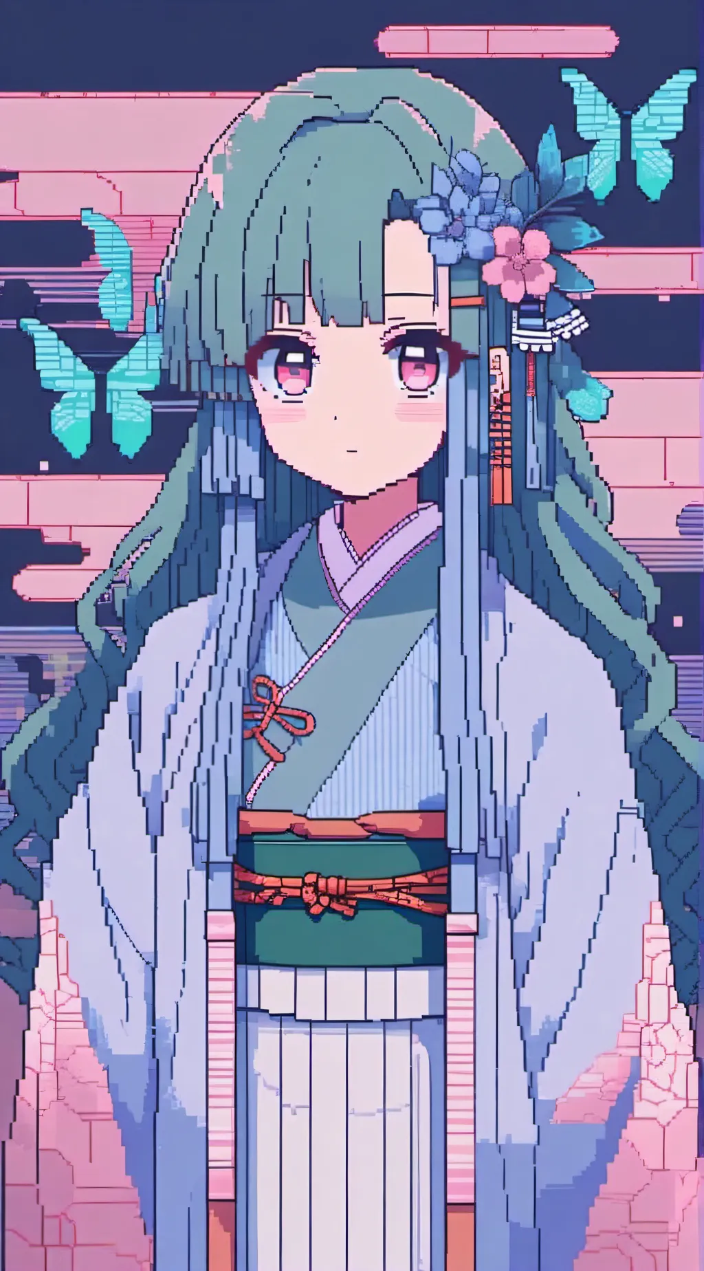 ai character: Kanae kocho background