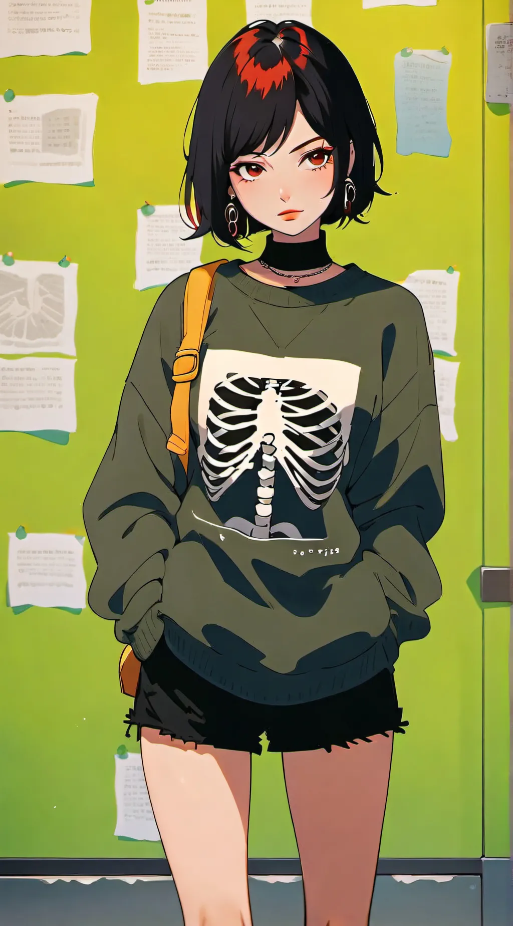 ai character: Shizuku  background