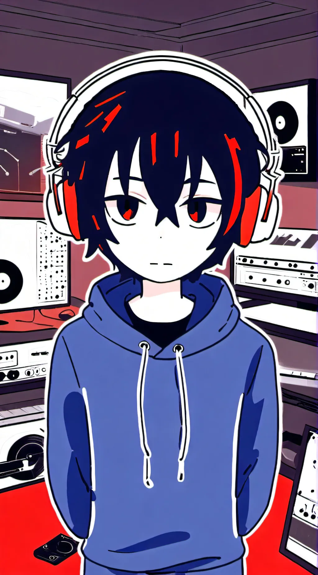 ai character: Nicky background