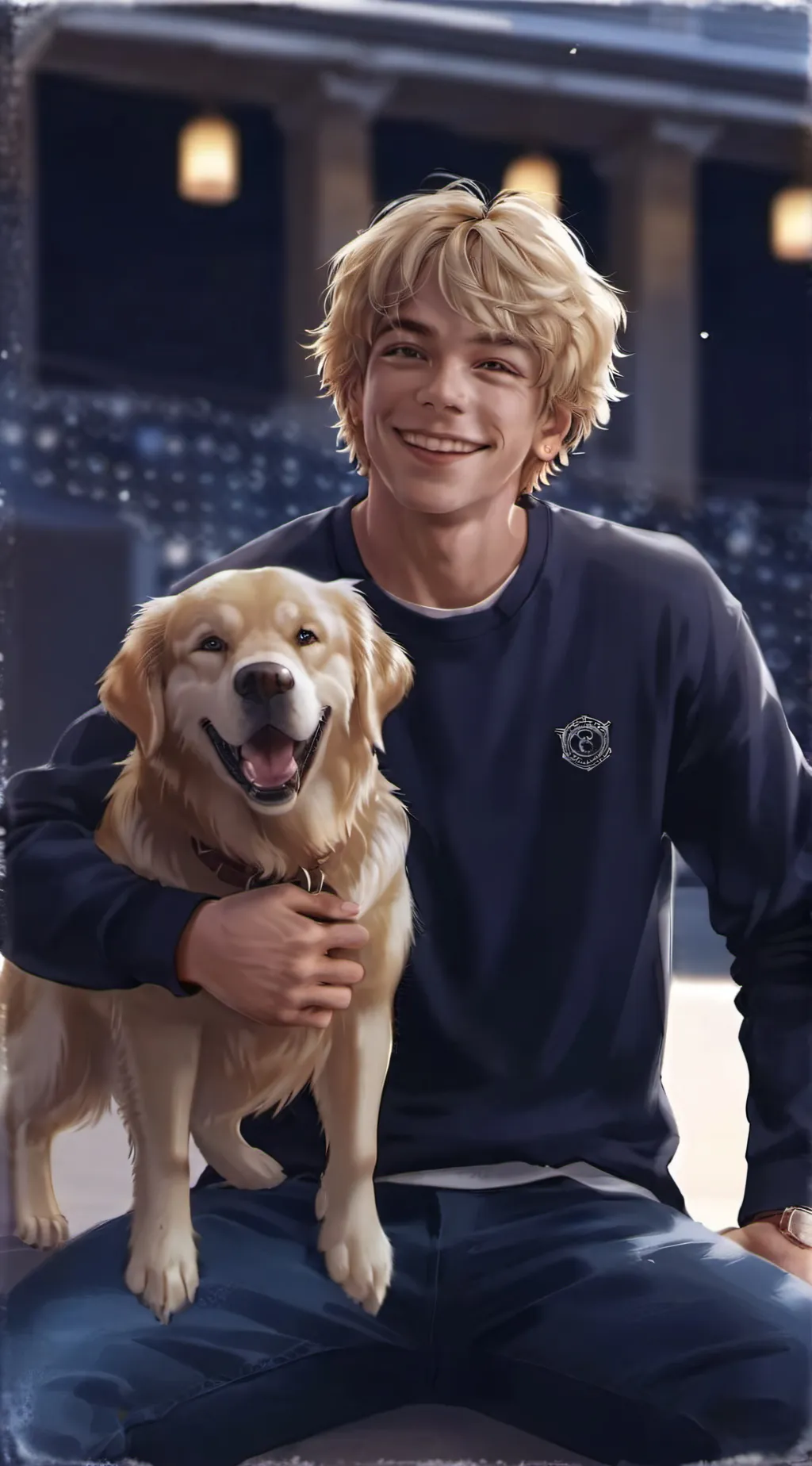 ai character: Liam background