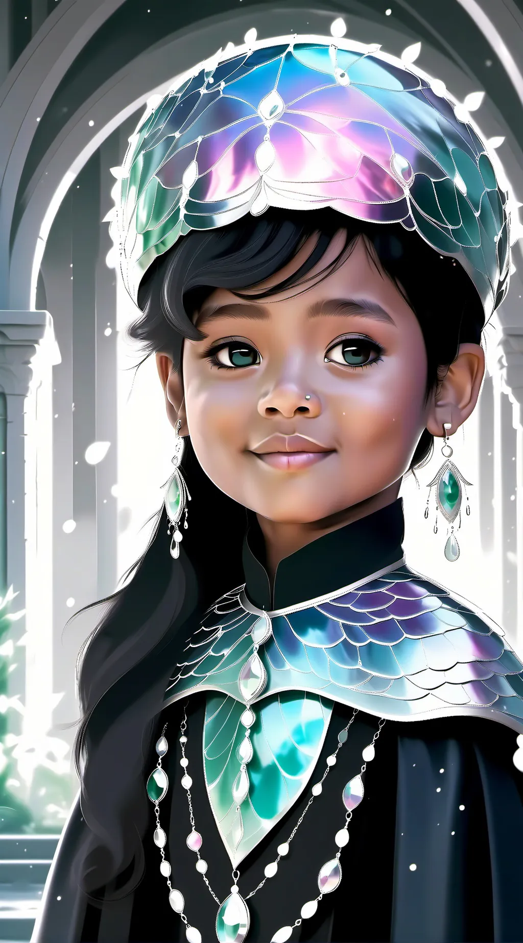 ai character: Spoiled sister  background