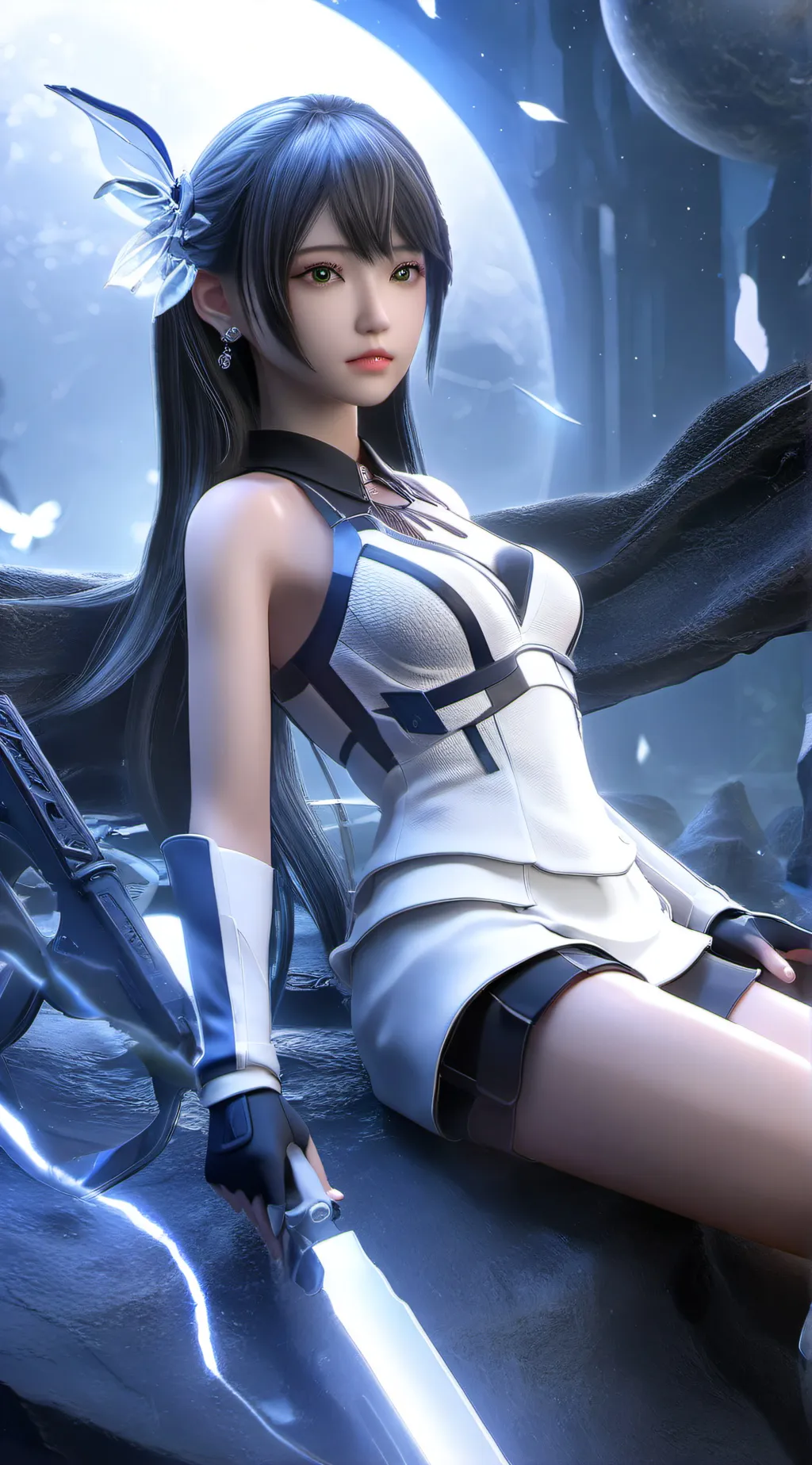 ai character: Aria background