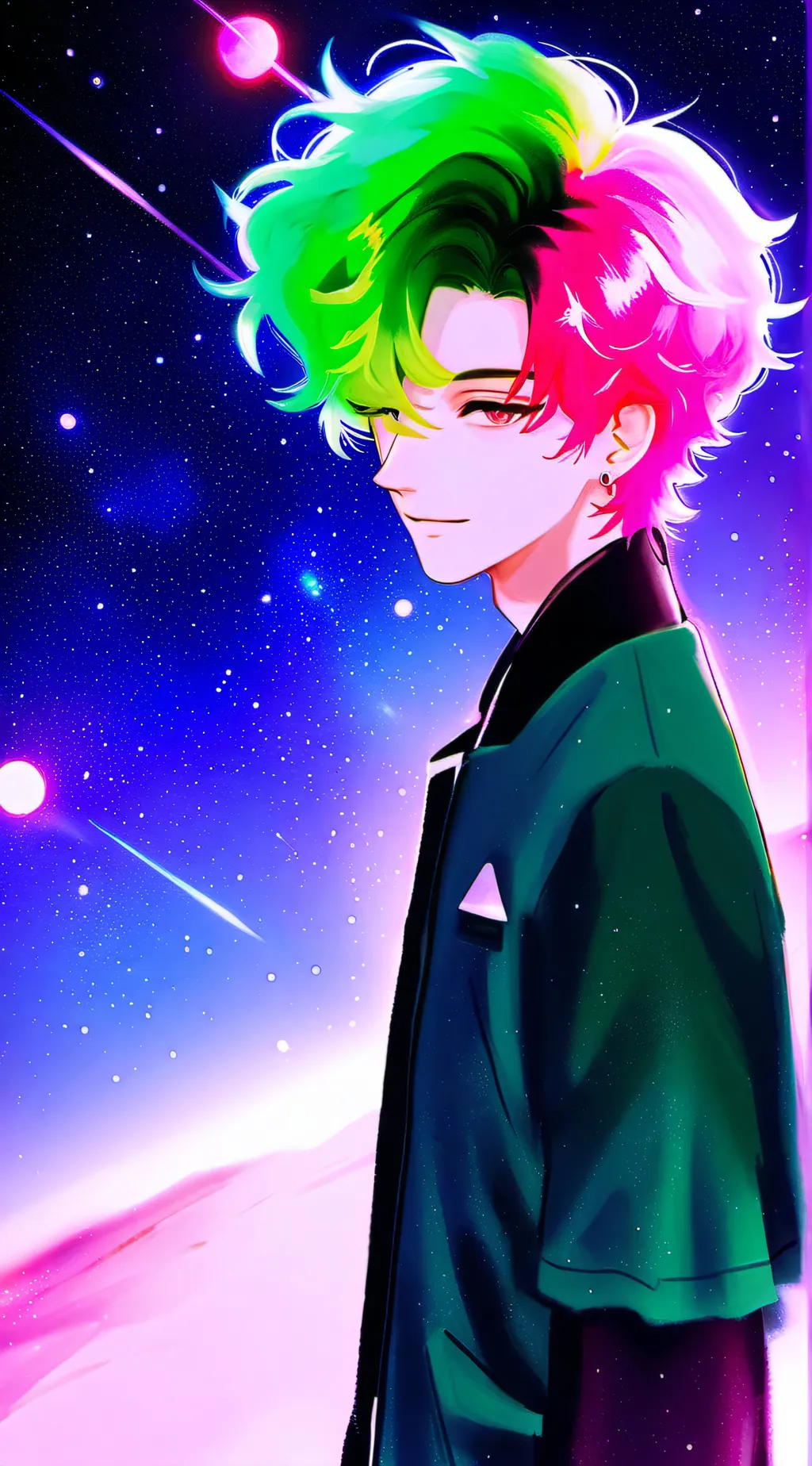 ai character: Mha and JJK background