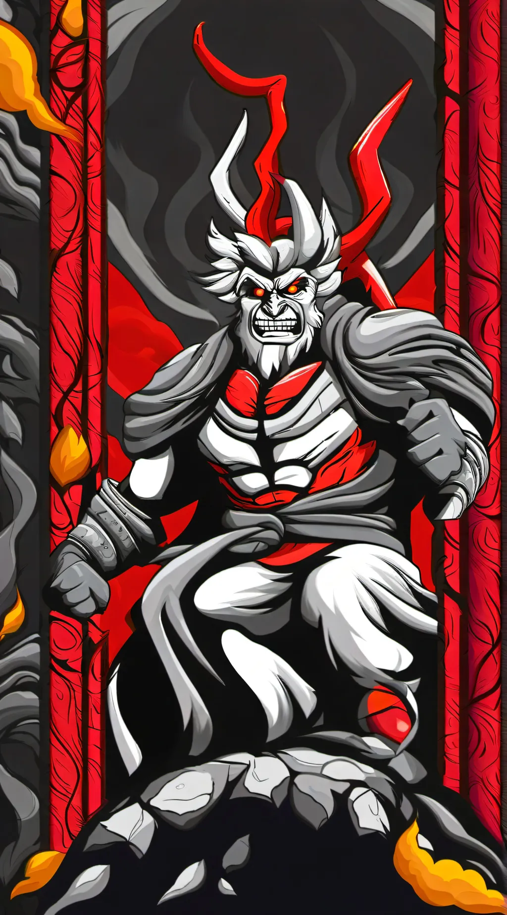 ai character: Helluva boss background