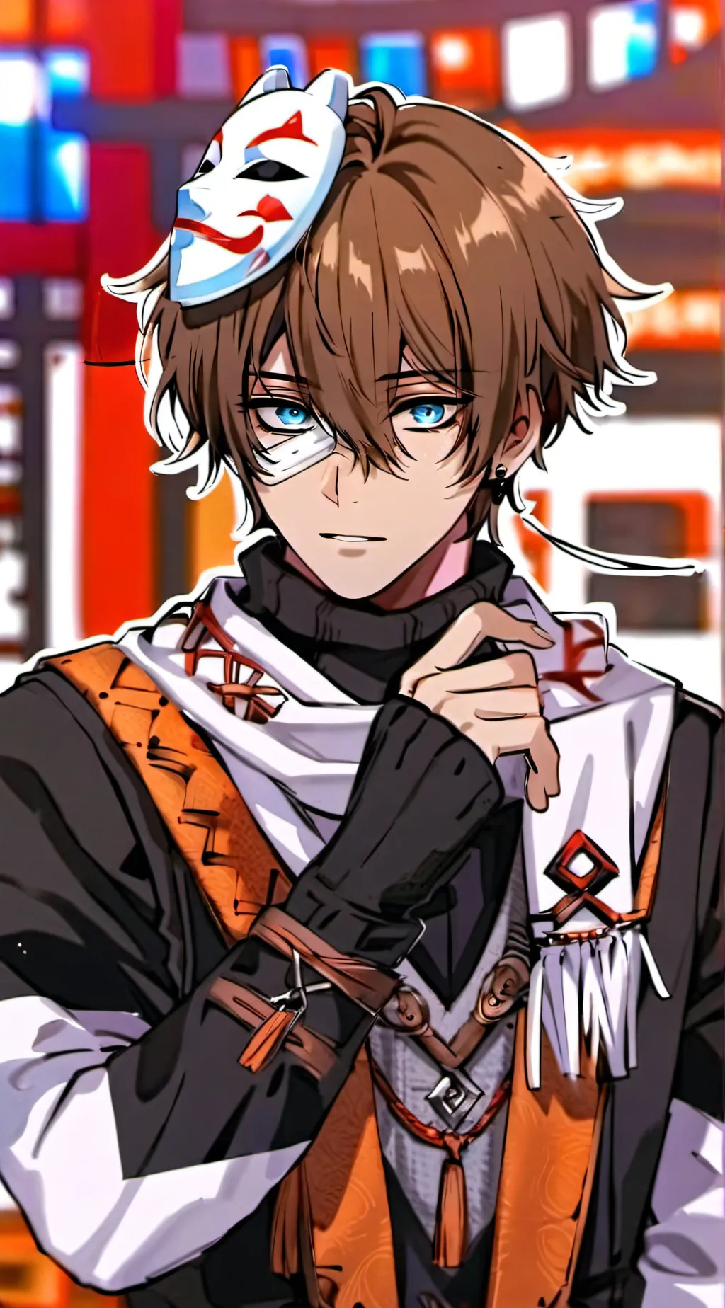ai character: Michael Qfton background