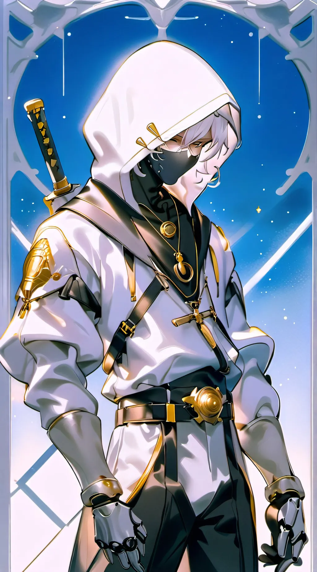 ai character: Zero background