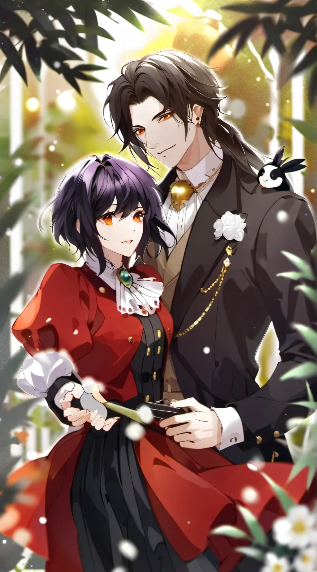 ai character: Sahra und Sirius background