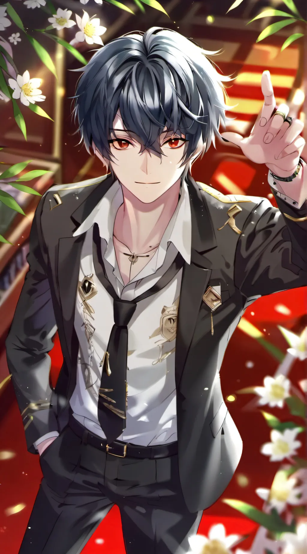 ai character: Mha background