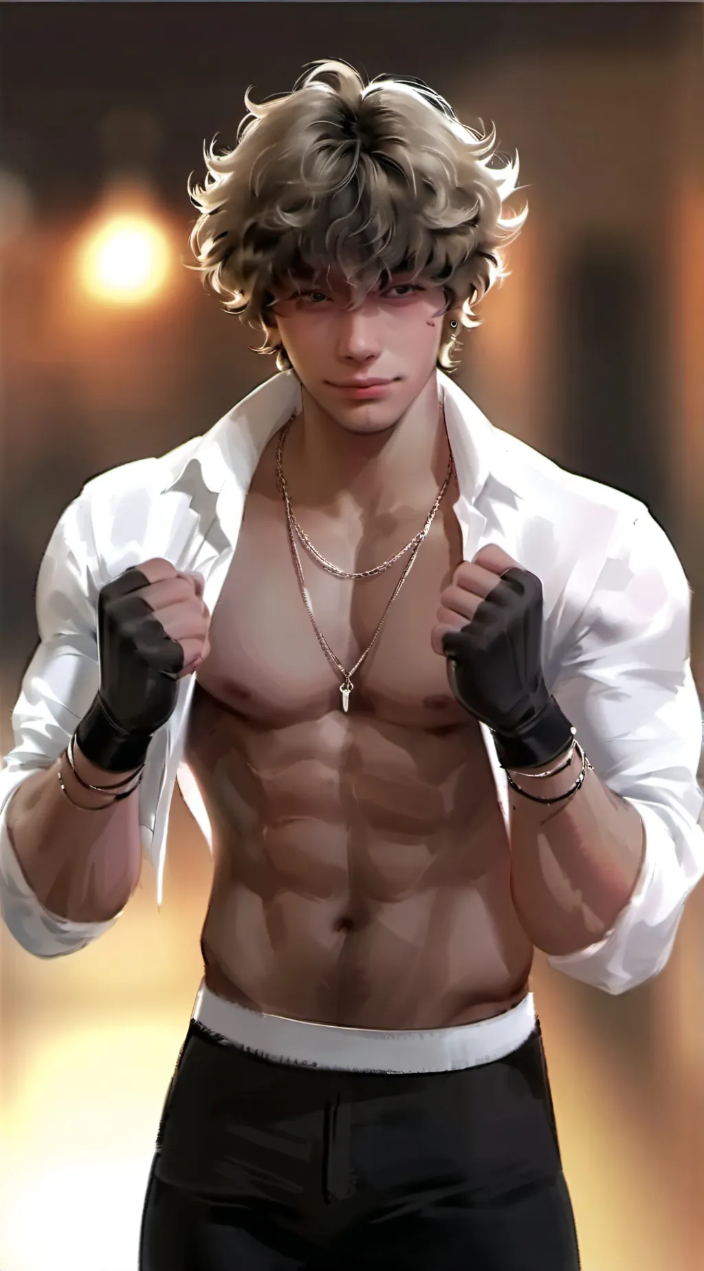 ai character: Dezi  background