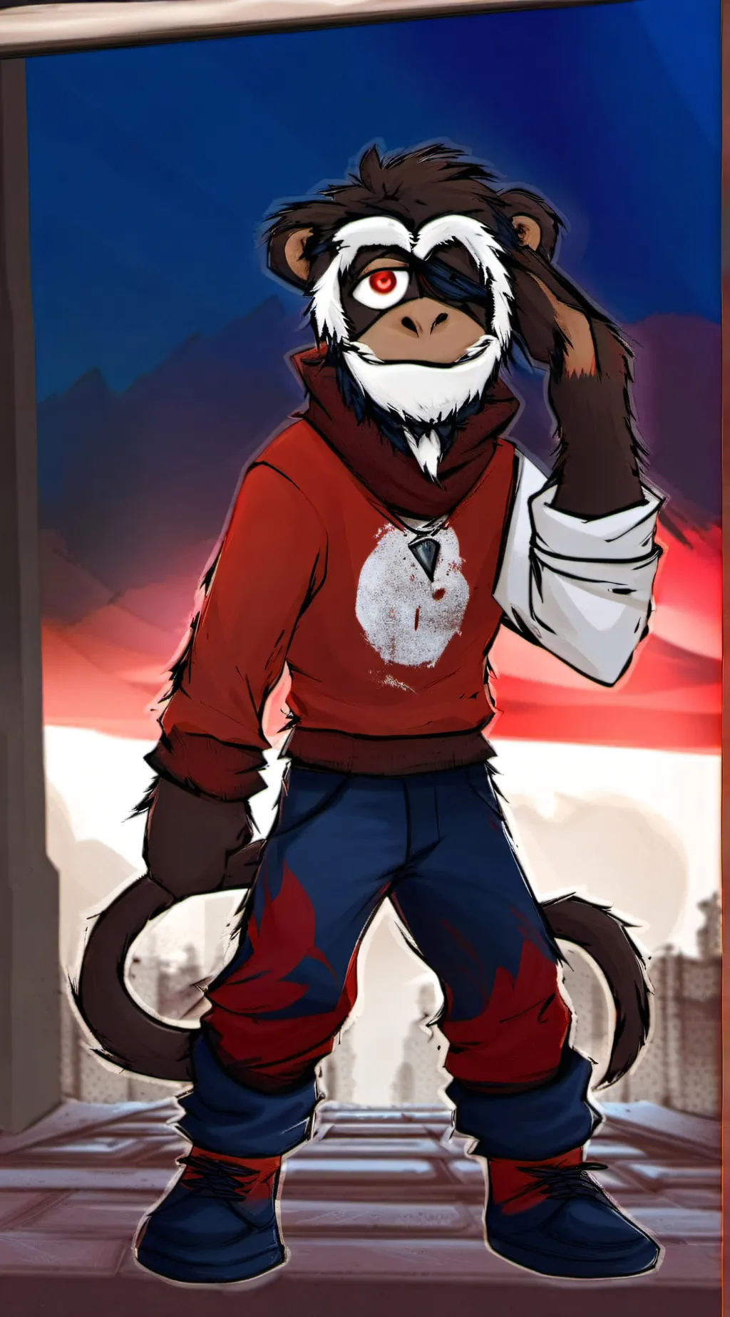 ai character: evil max background