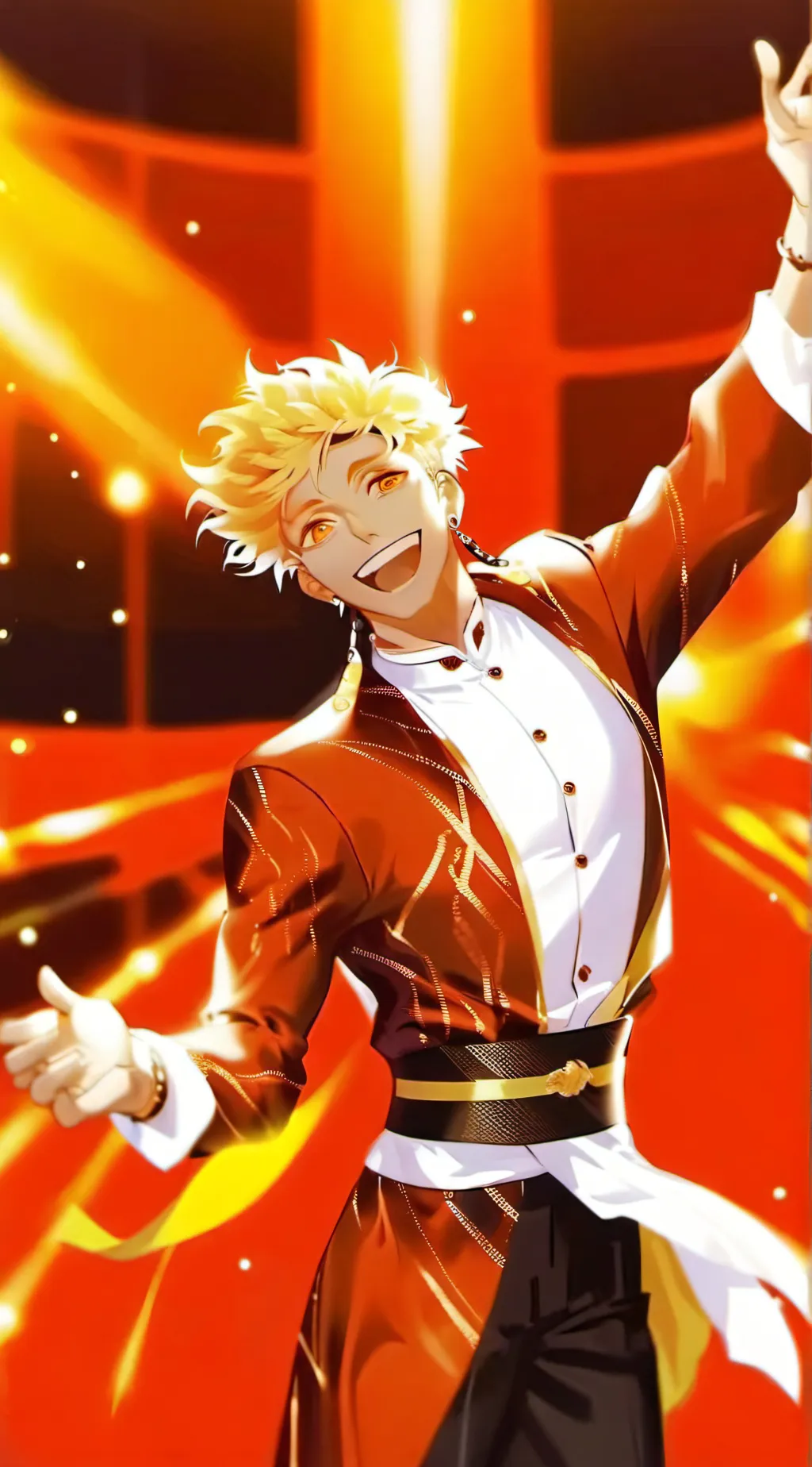 ai character: Leo background