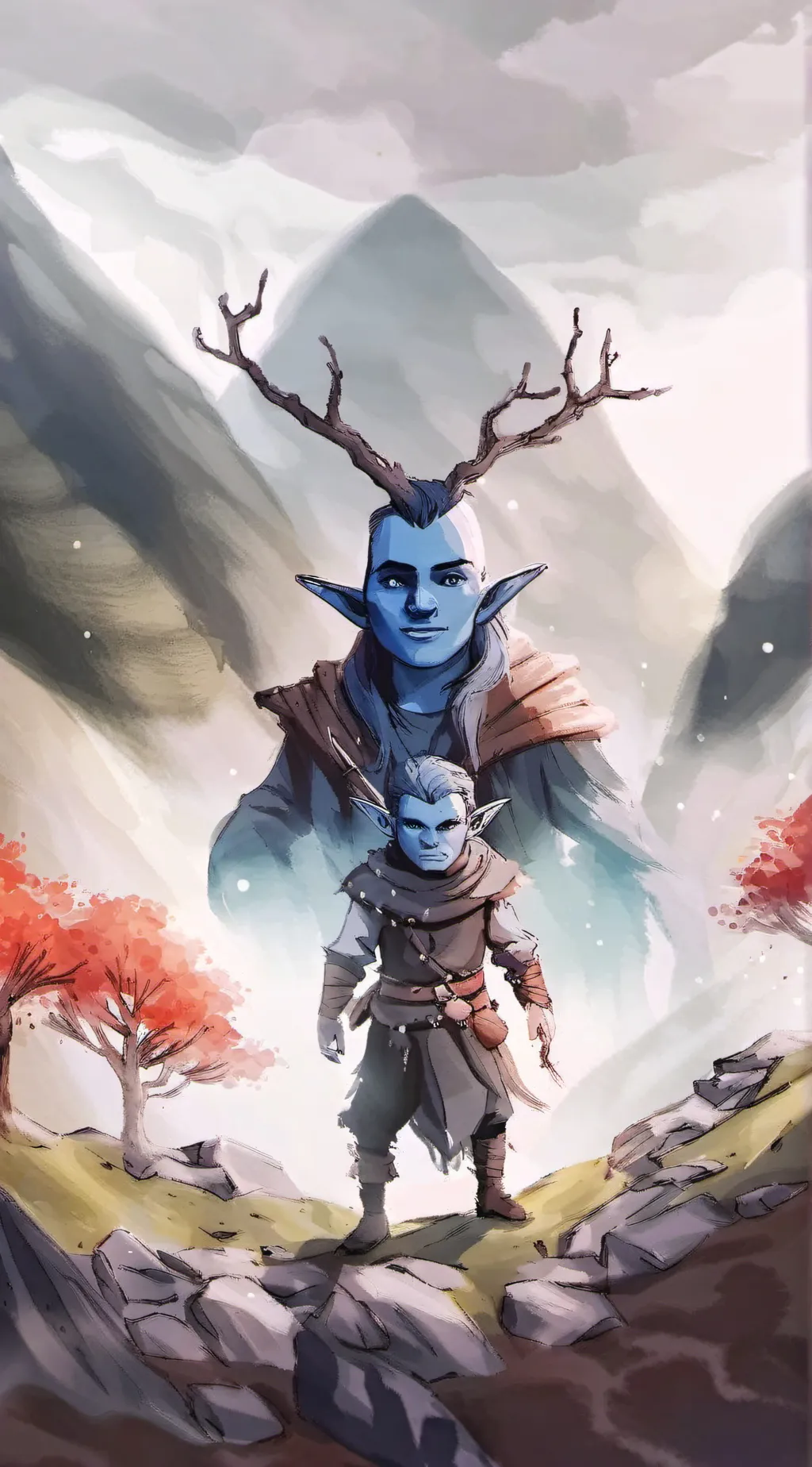 ai character: Barley / Ian background