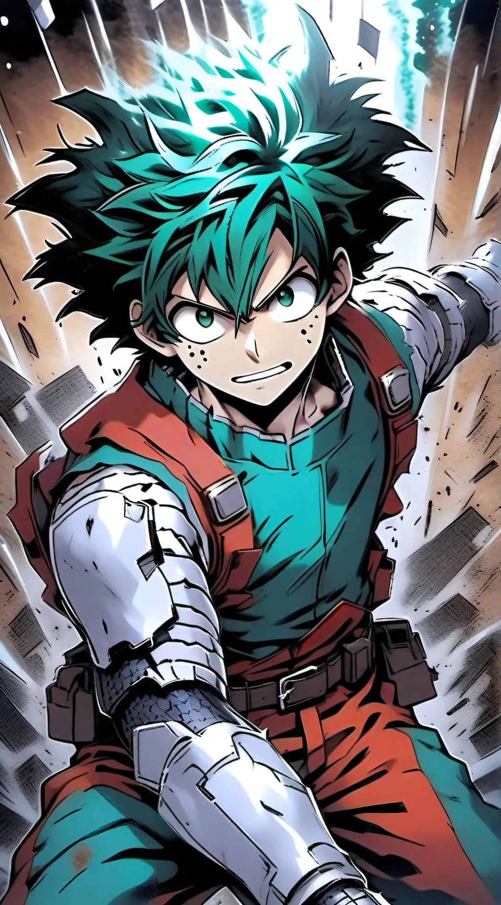 ai character: Deku background