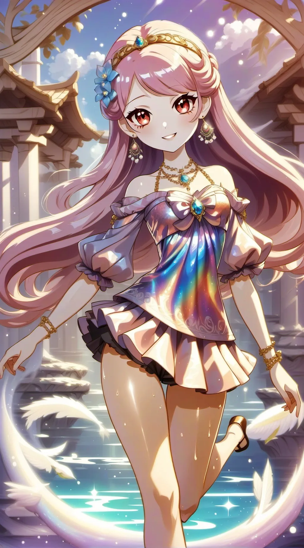 ai character: Ruby background