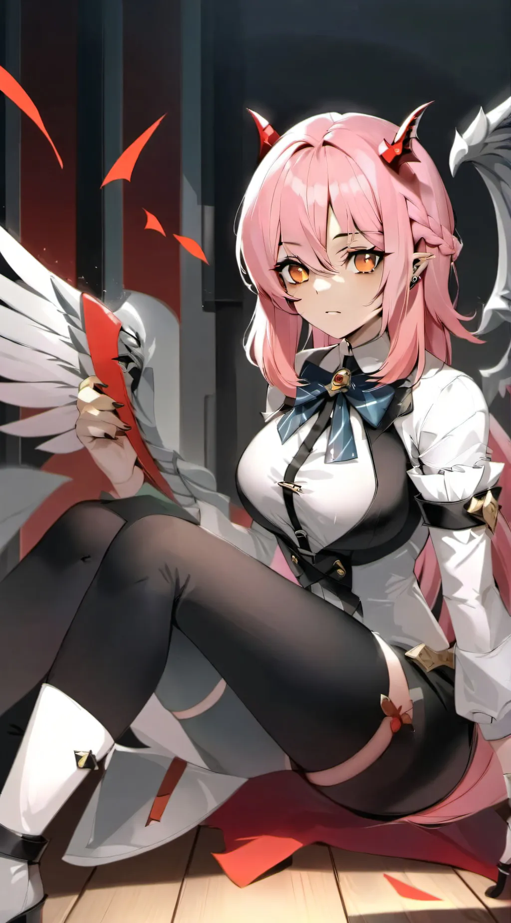 ai character: Ruby (Final form) background