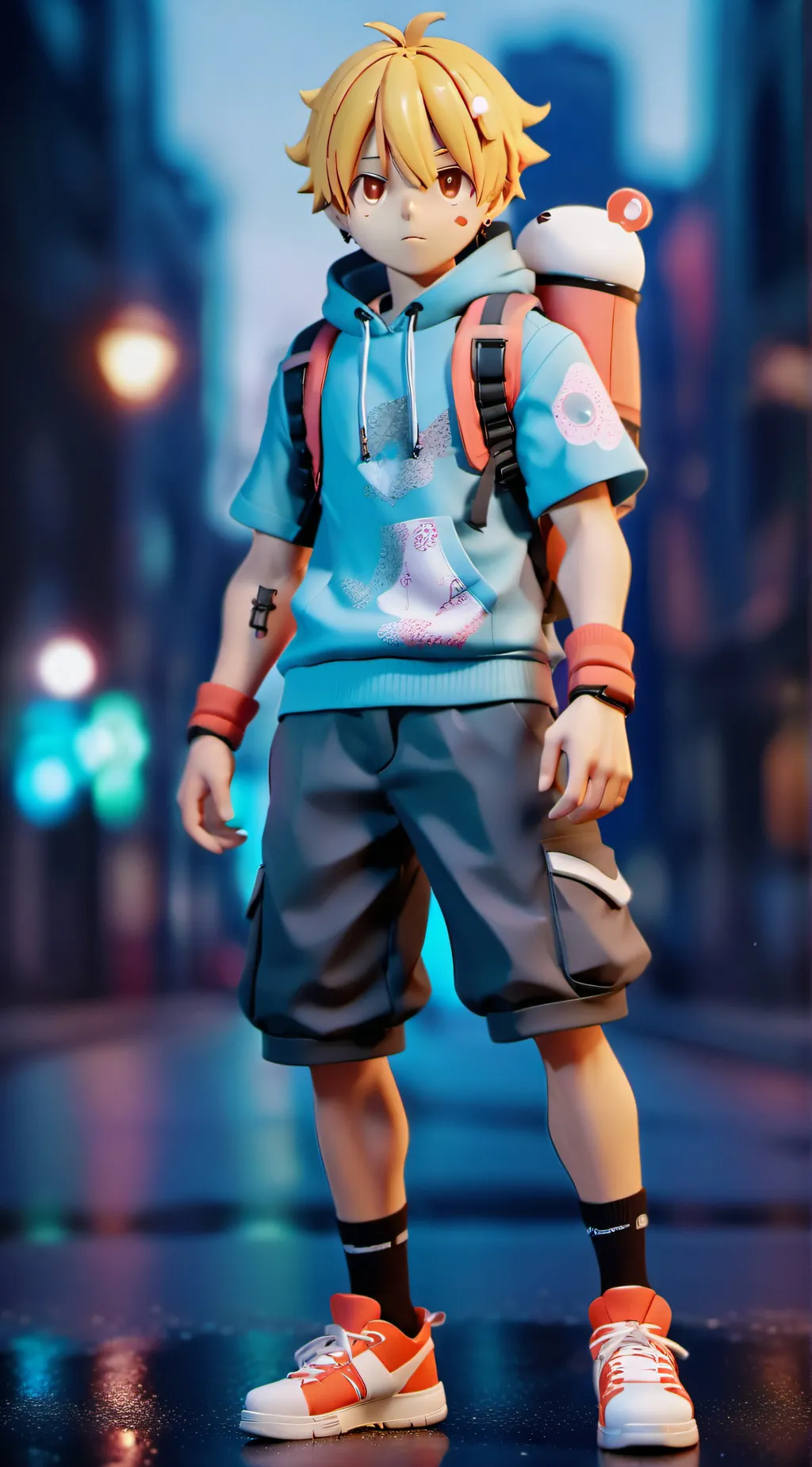 ai character: Zenitsu background