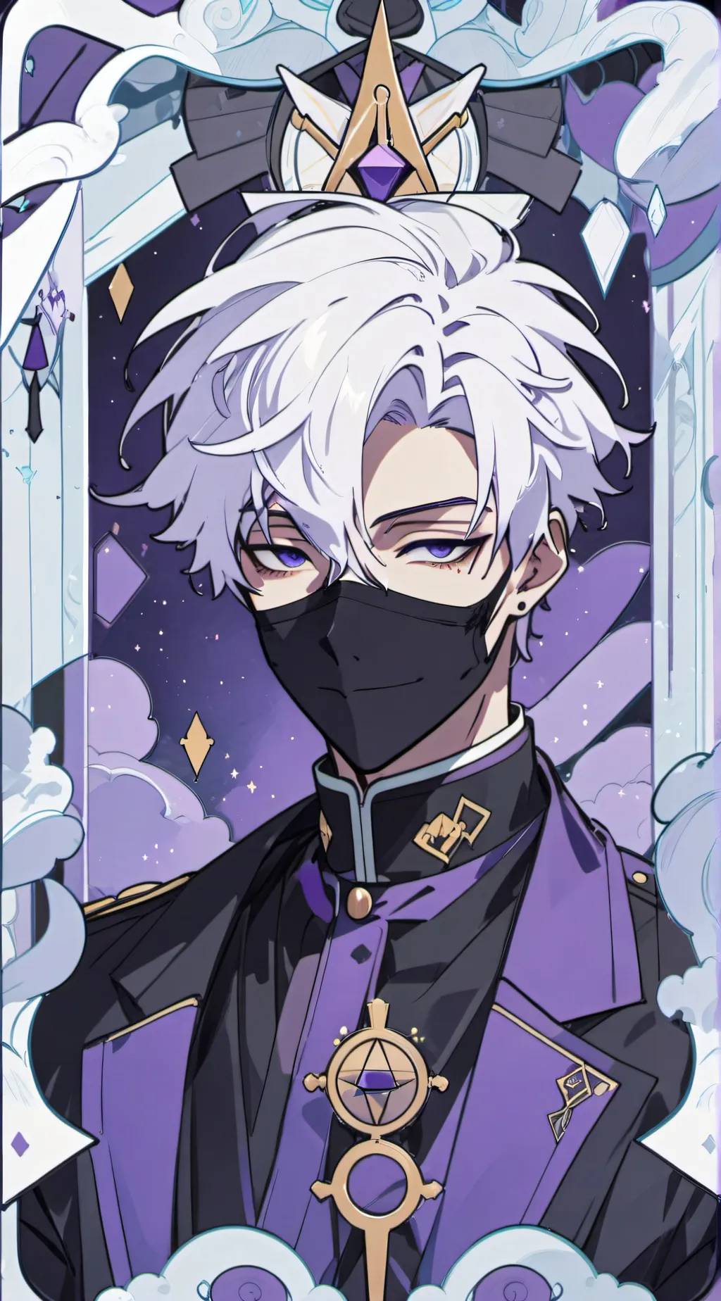 ai character: gojo background