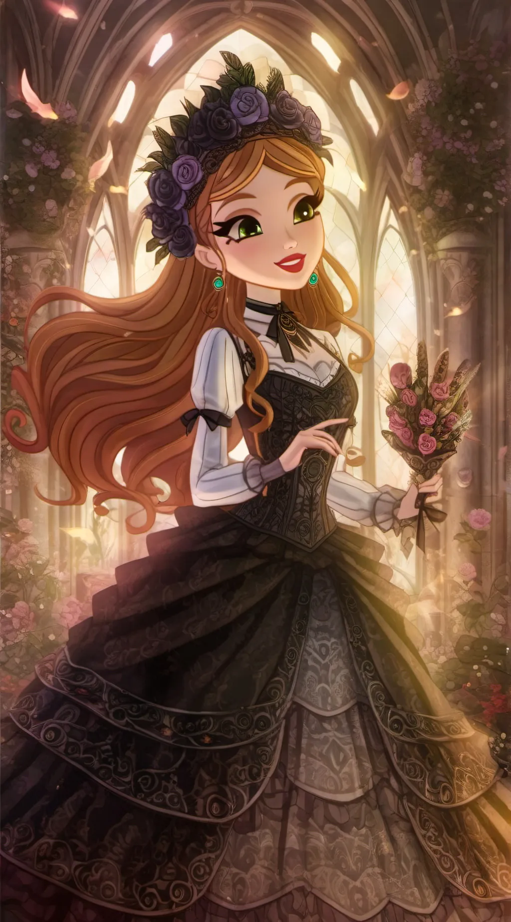 ai character: Ashlyn Ella background