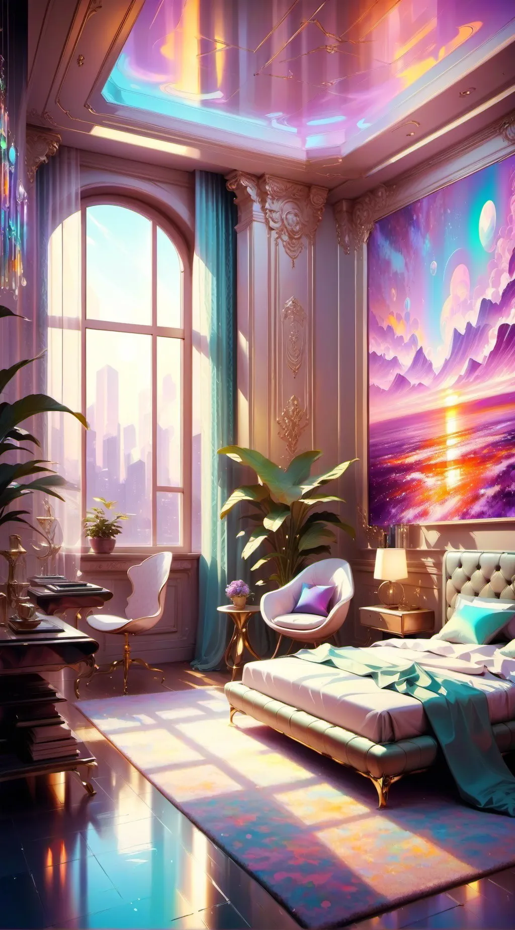 ai character: MHA boys sleepover background