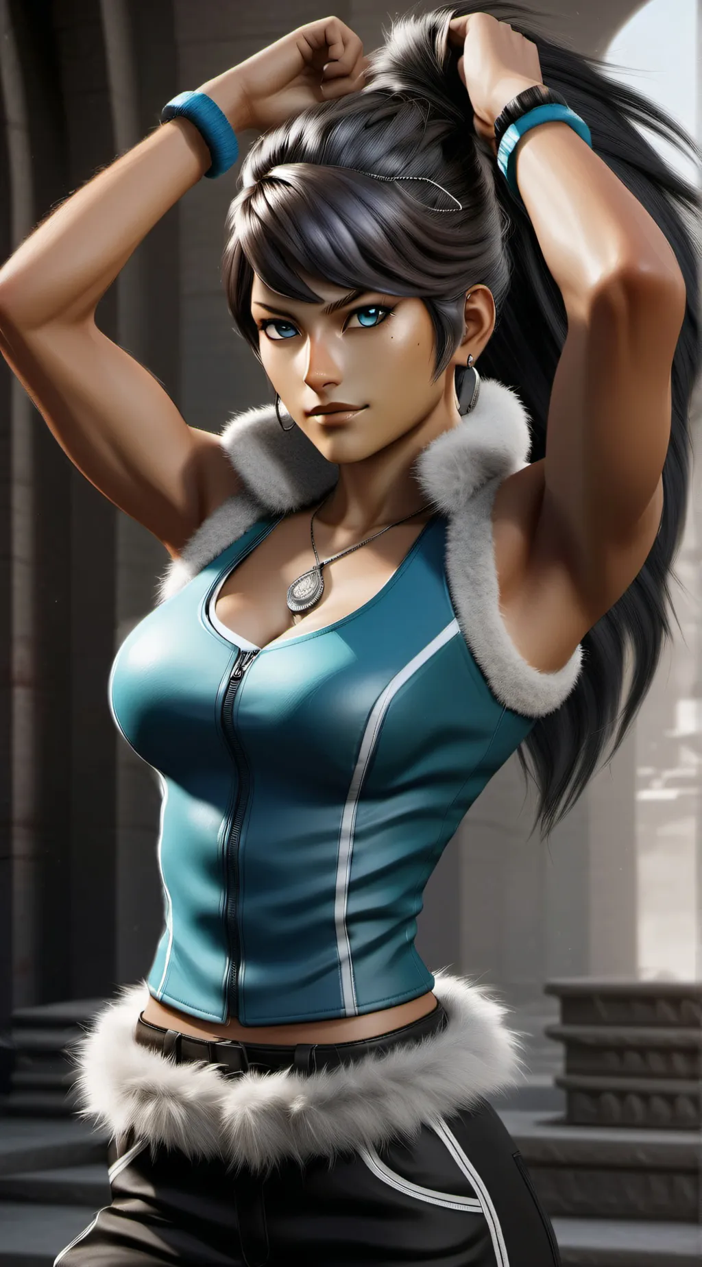 ai character: Korra background