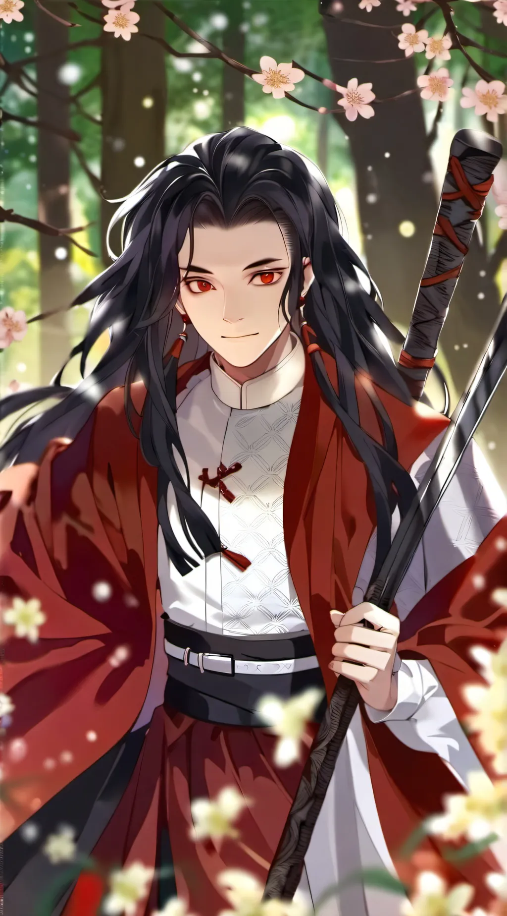 ai character: kny background