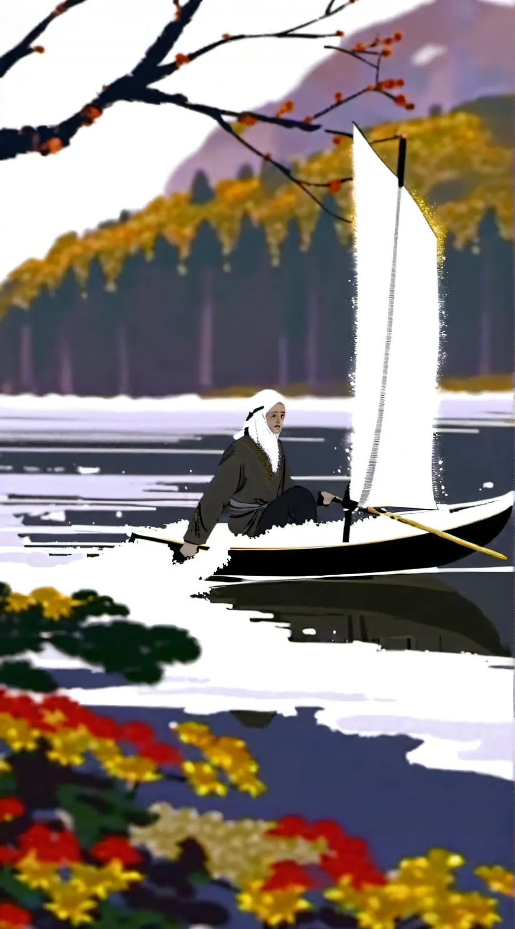 ai character: HB + HH cruise background
