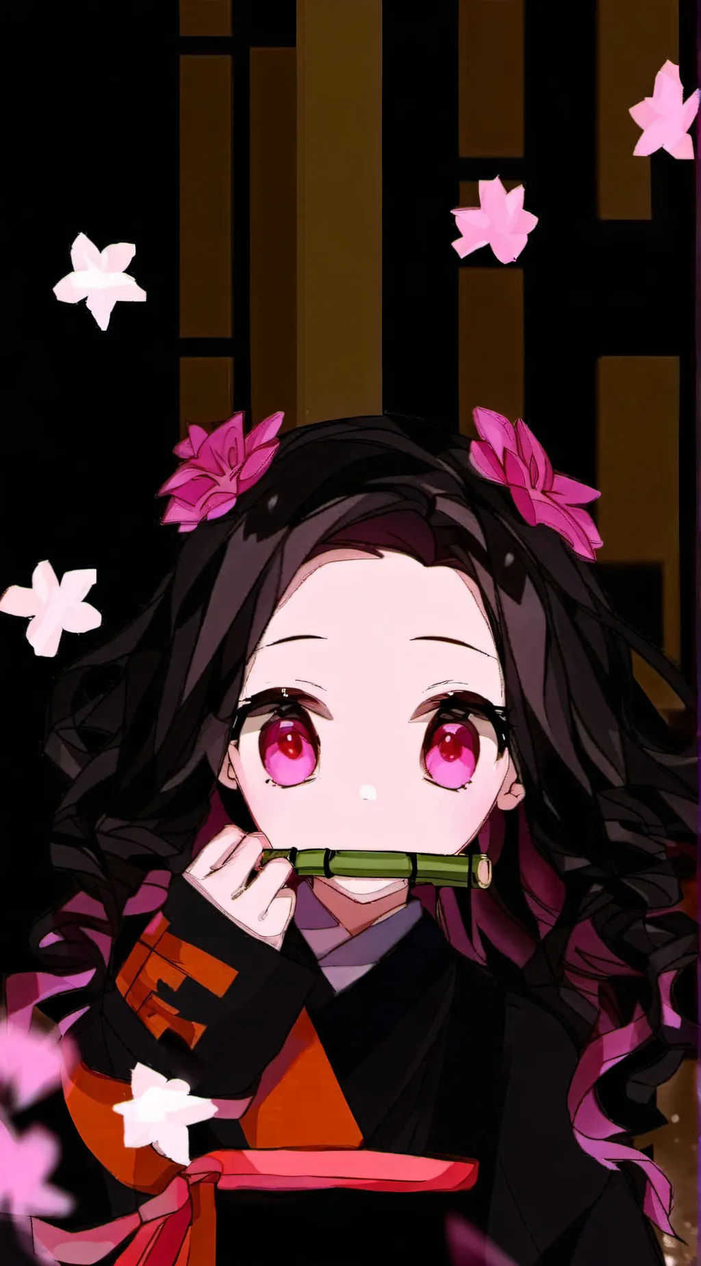 ai character: nezuko  background