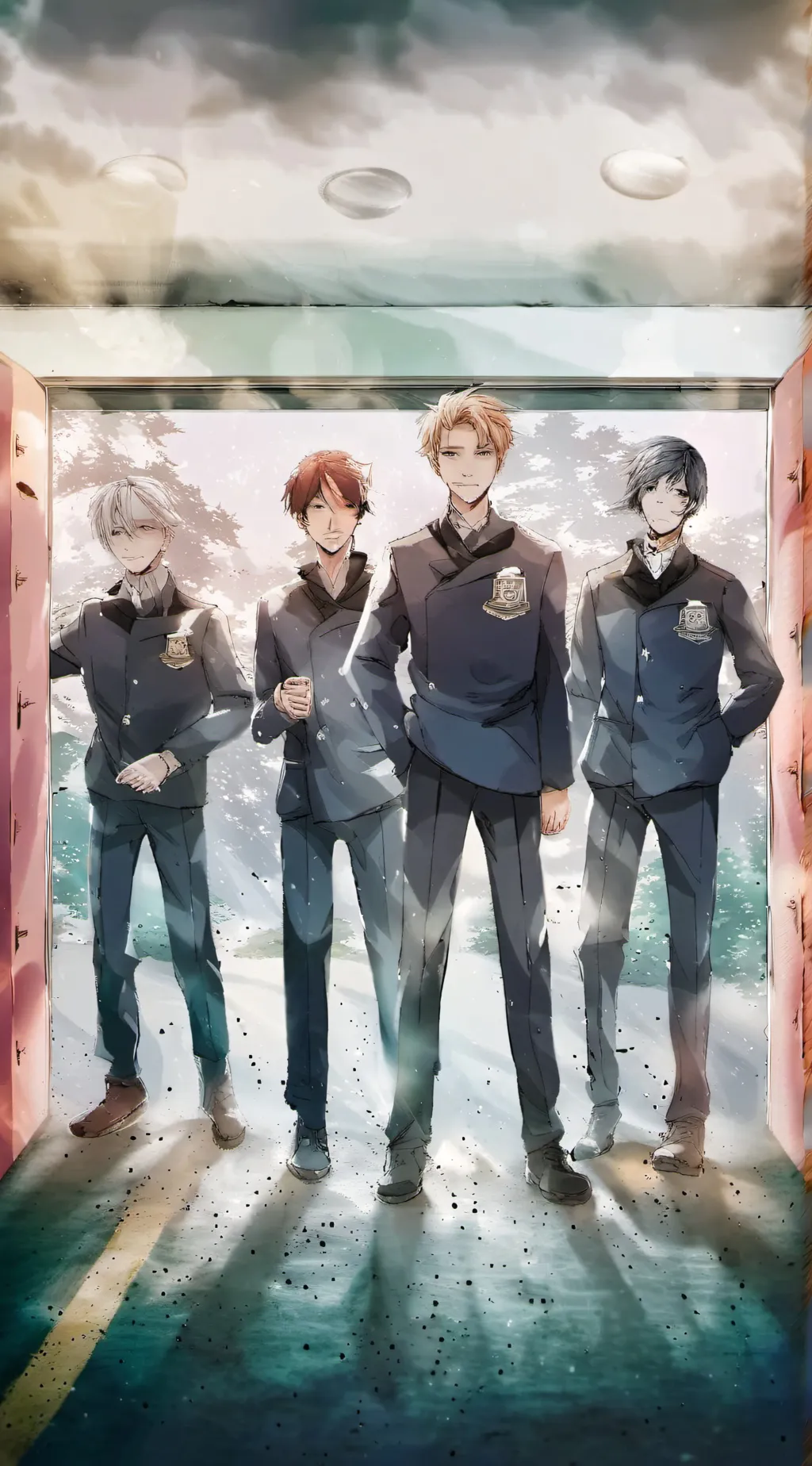 ai character: Kny School background