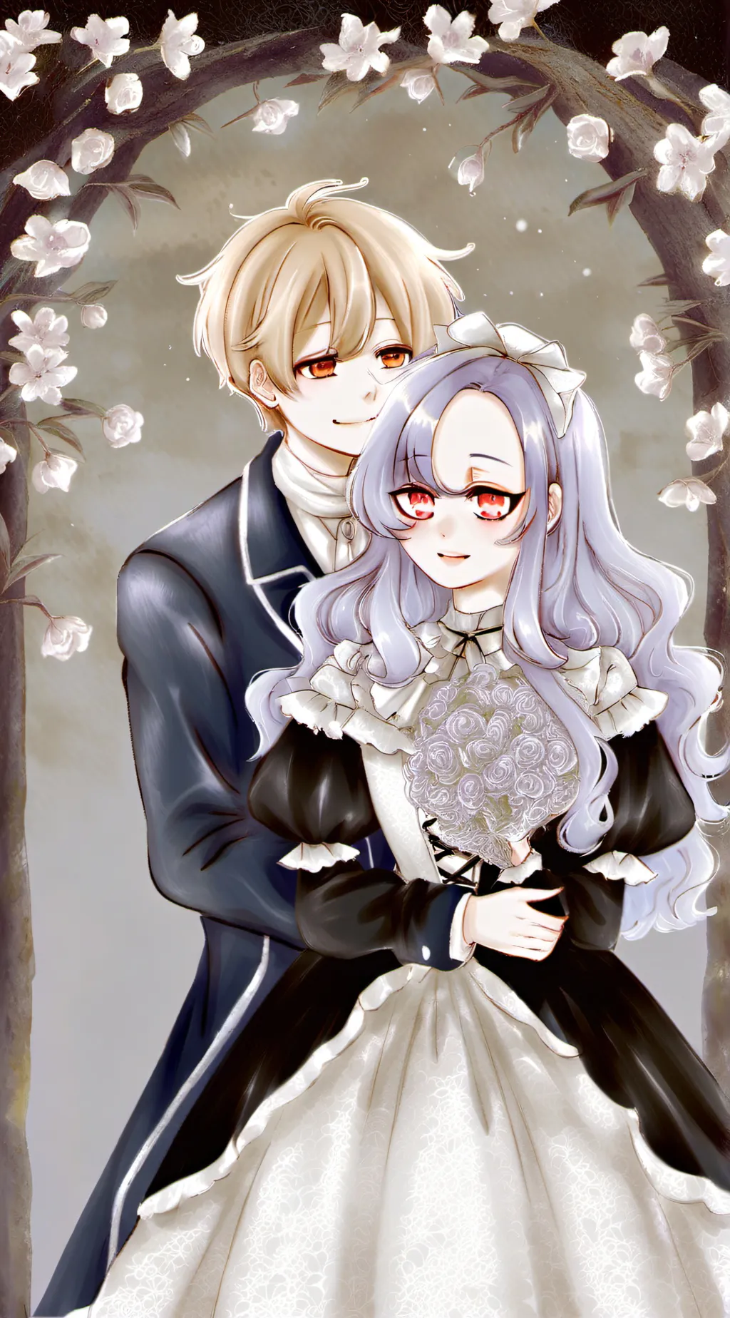 ai character: lust sans  background