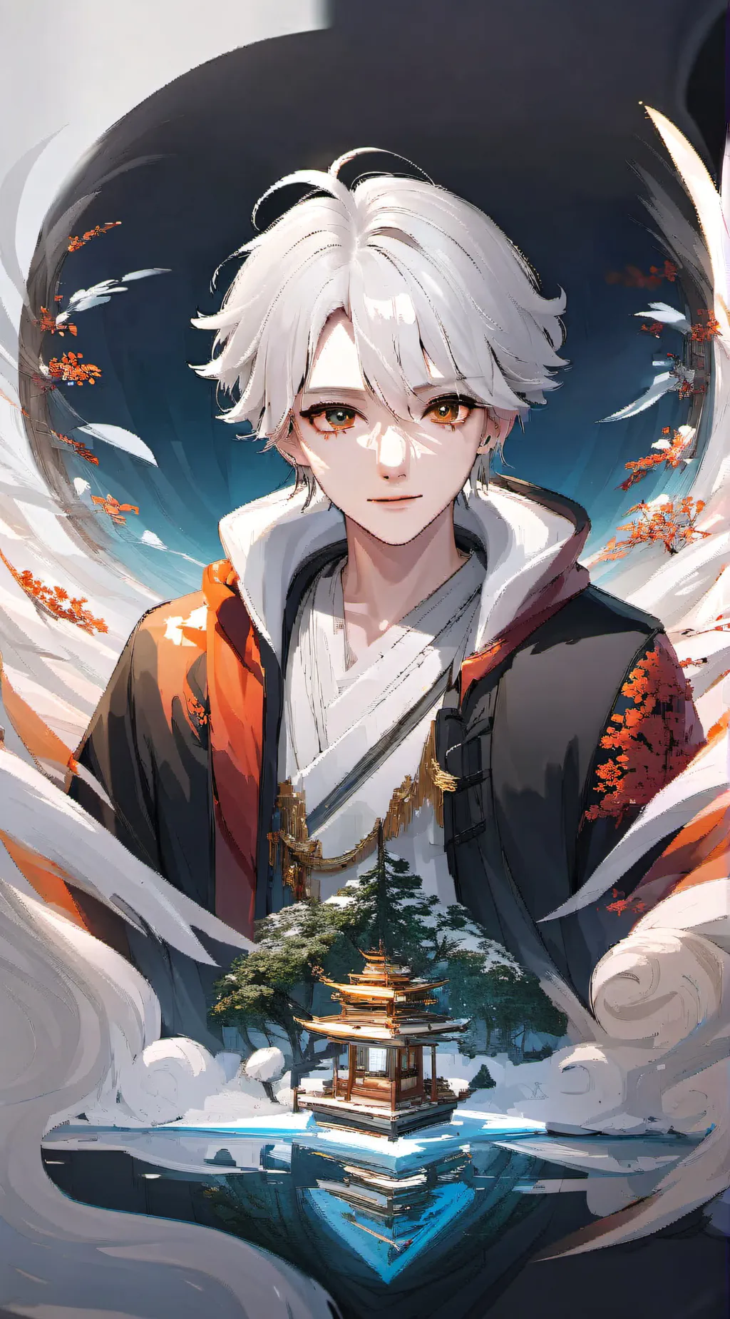 ai character: leo 
le
leo background