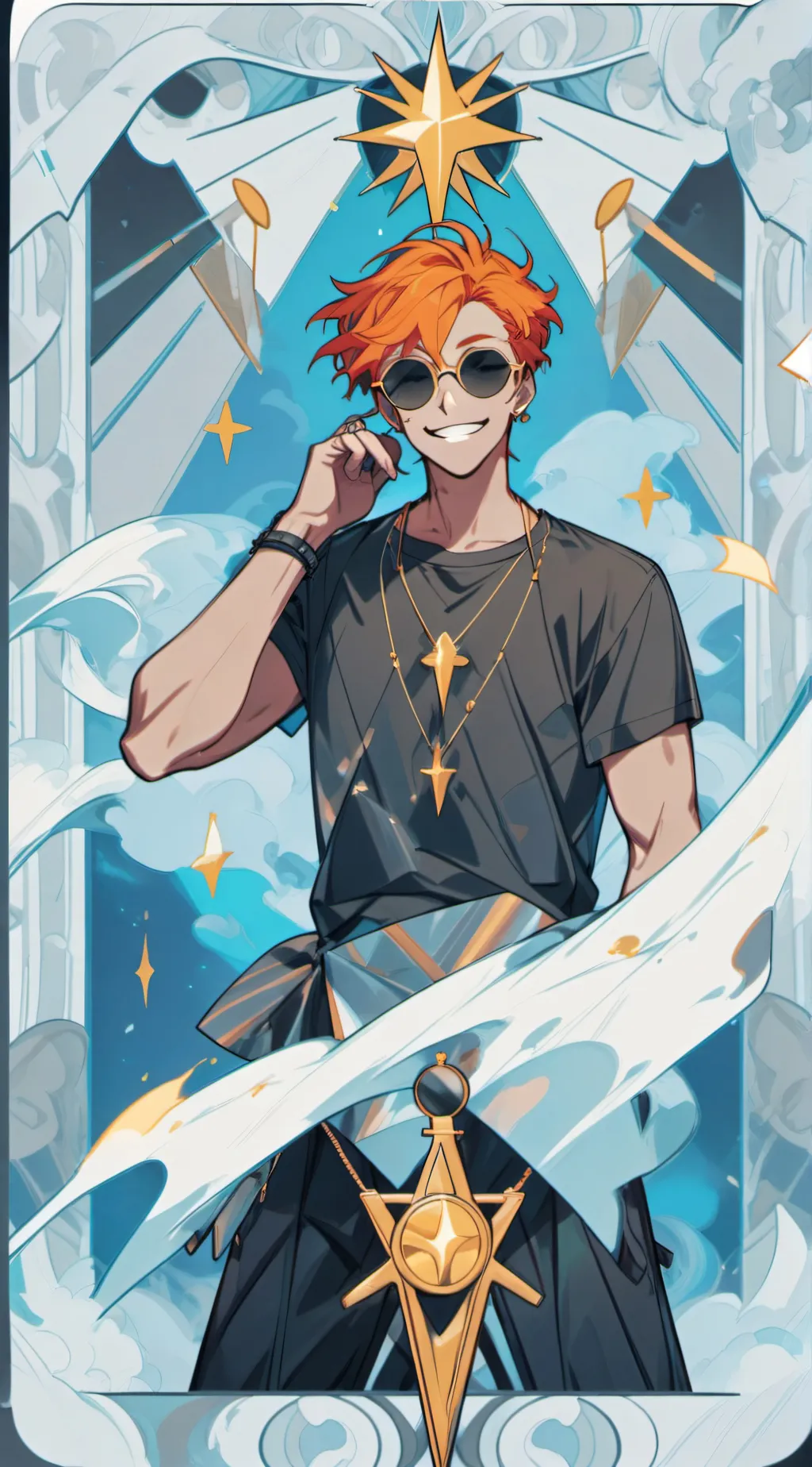 ai character: *~☀️Sun☀️~* background