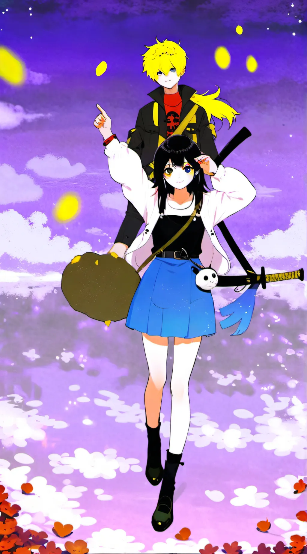 ai character: Mha queen background