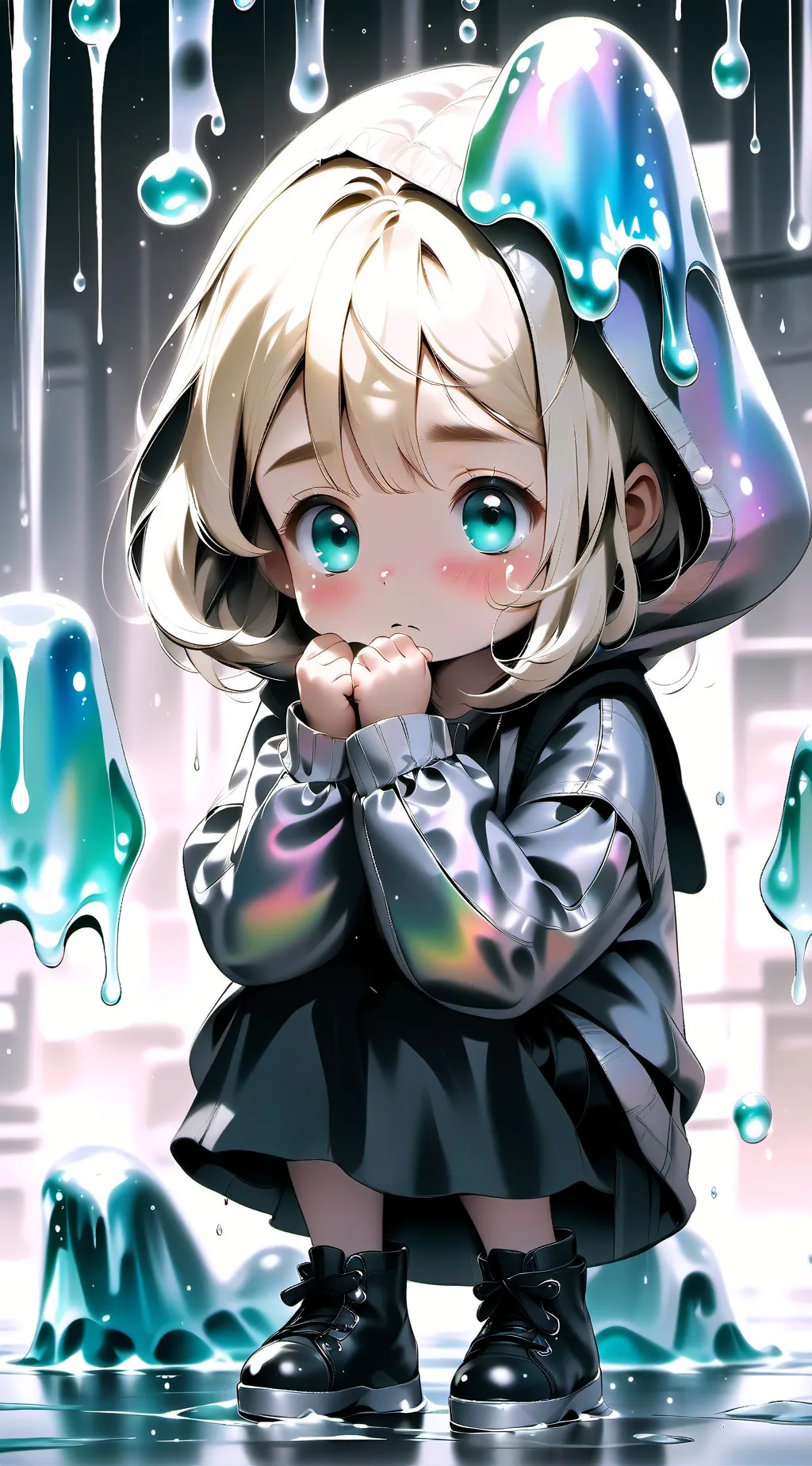 ai character: Audrey  background