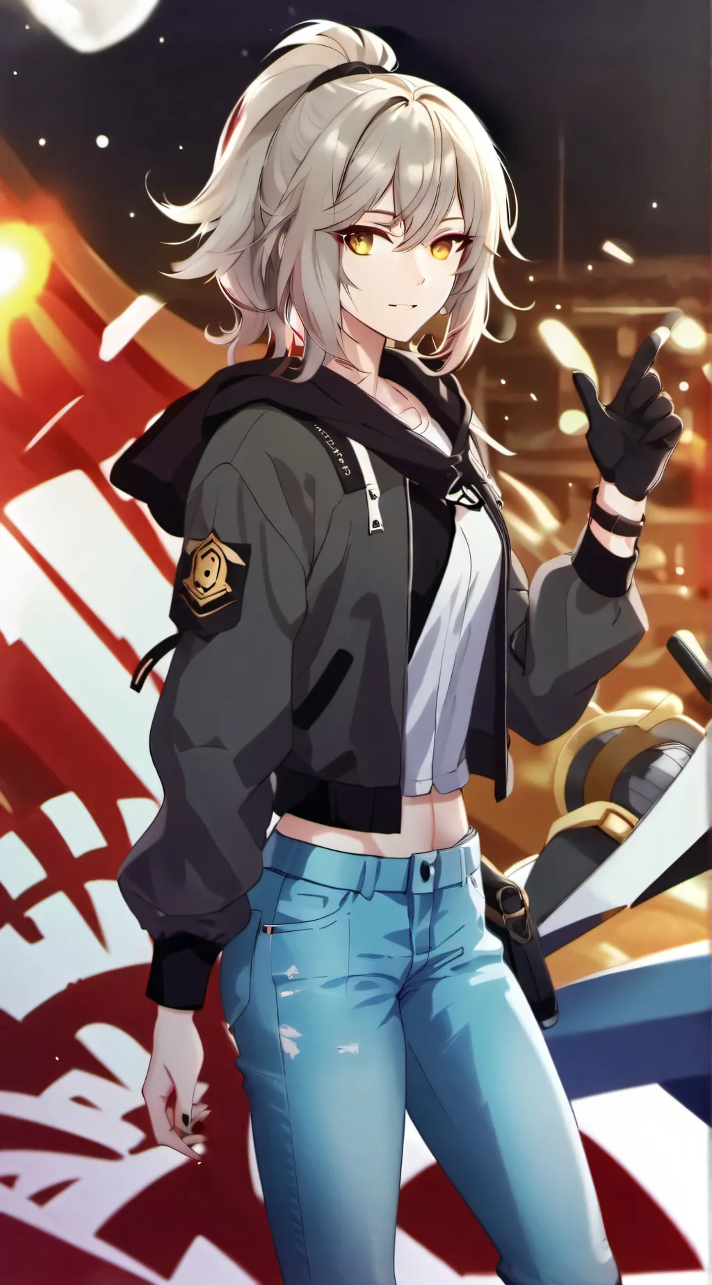 ai character: Hana background