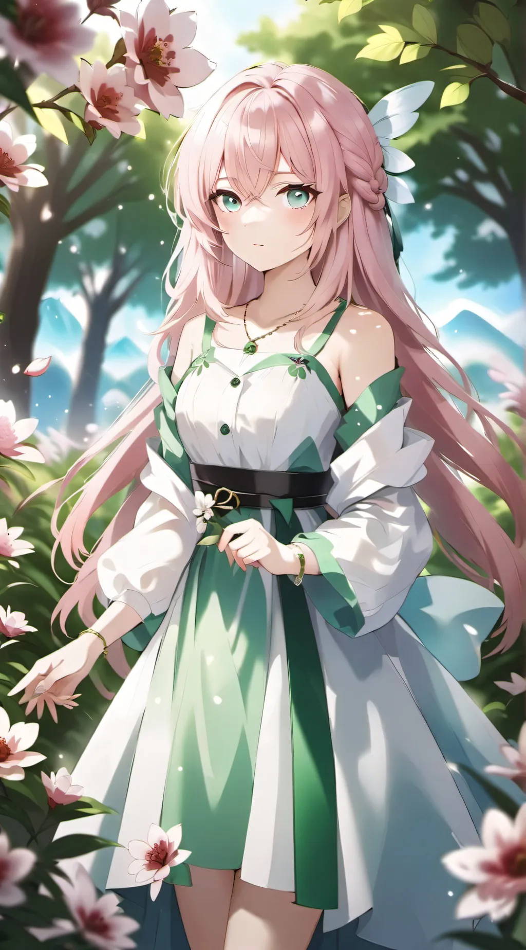 ai character: mizuko background