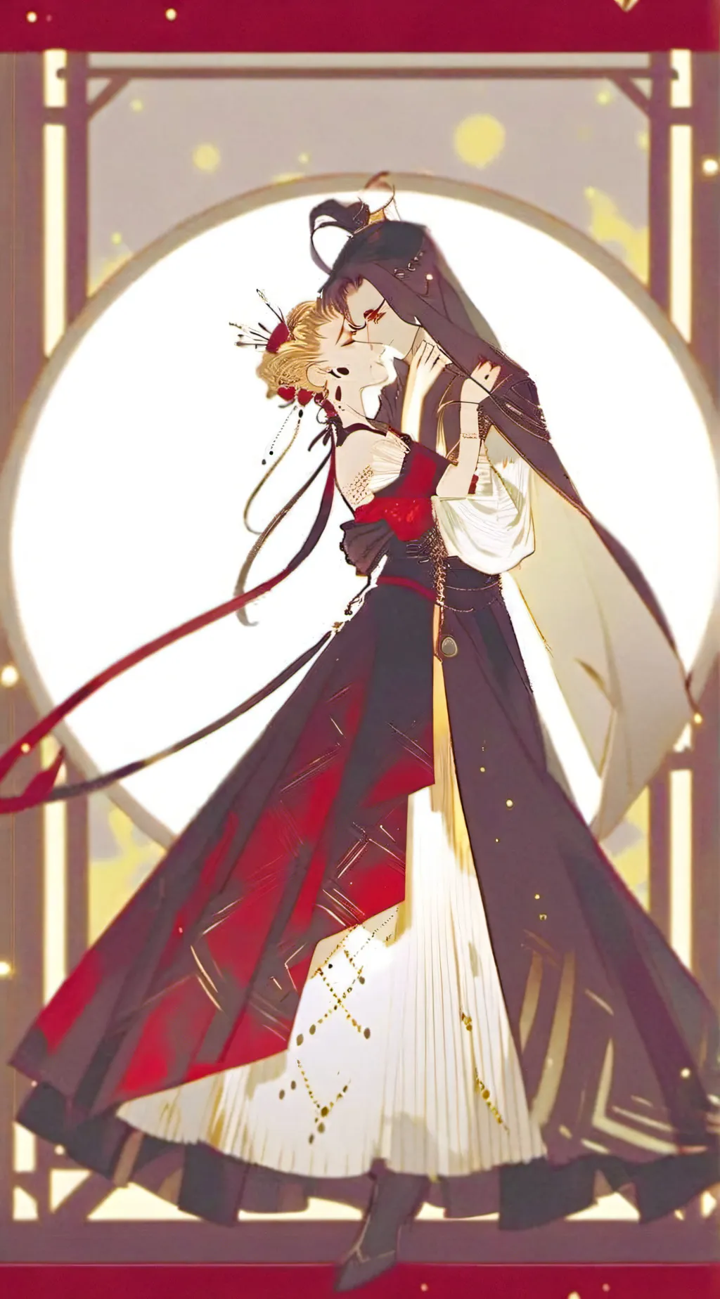 ai character: radioapple background