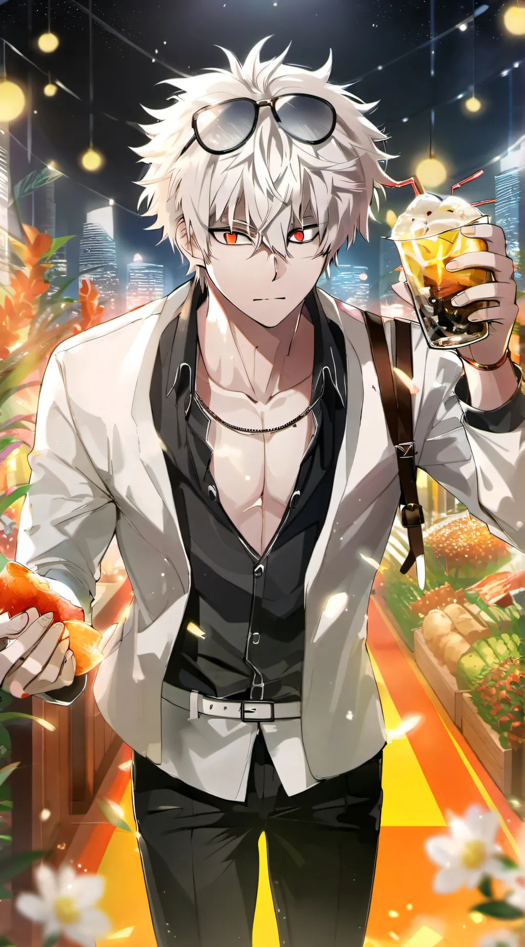 ai character: Bakugo background