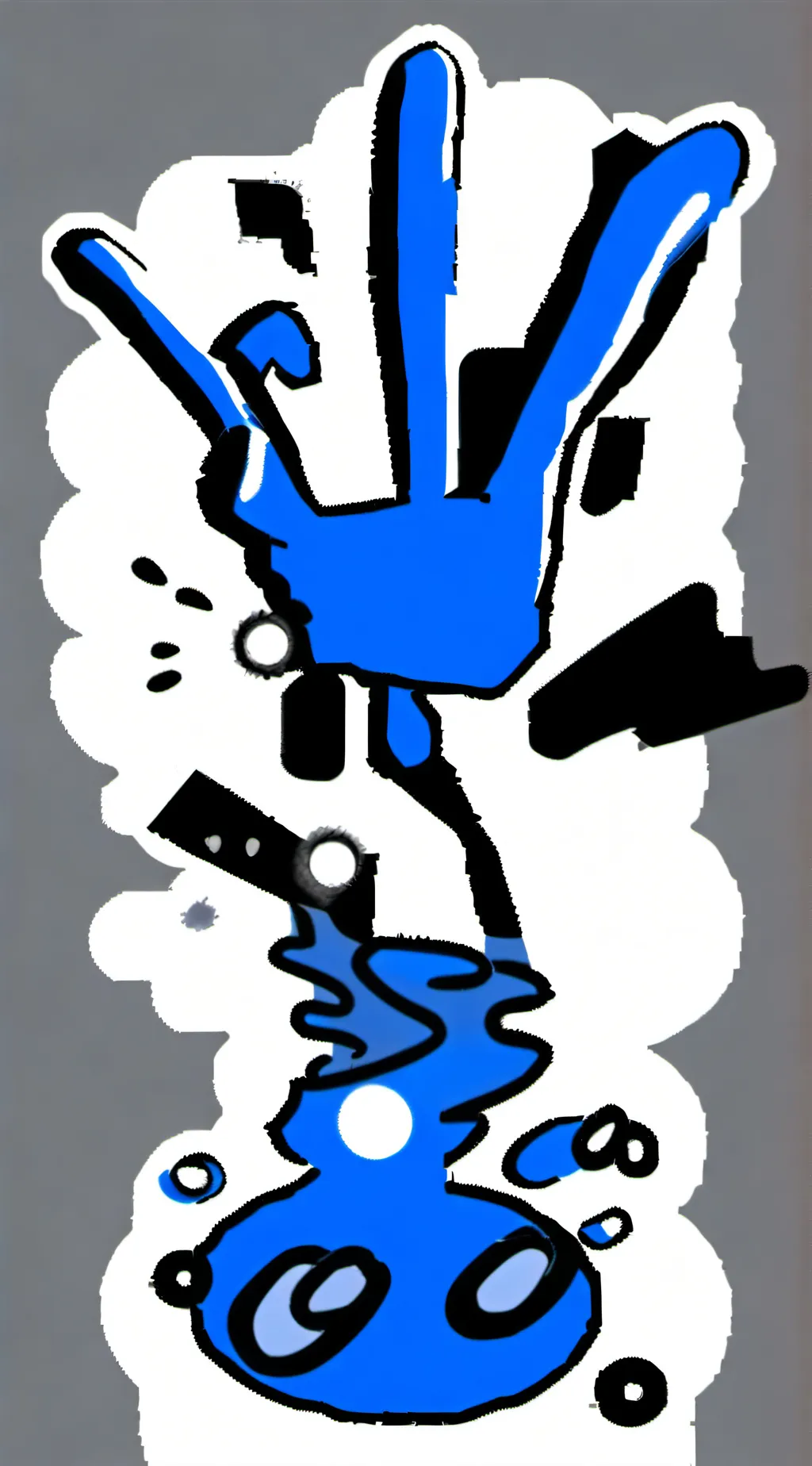 ai character: Four(bfb 16) background