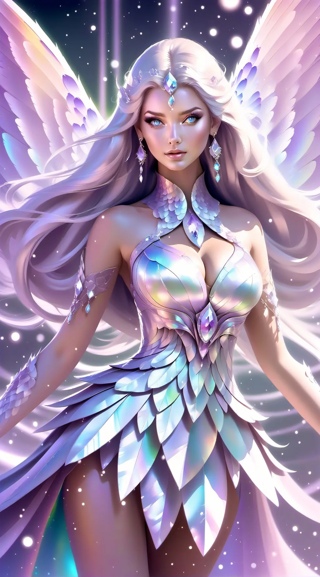 ai character: Aeria 🫧 background