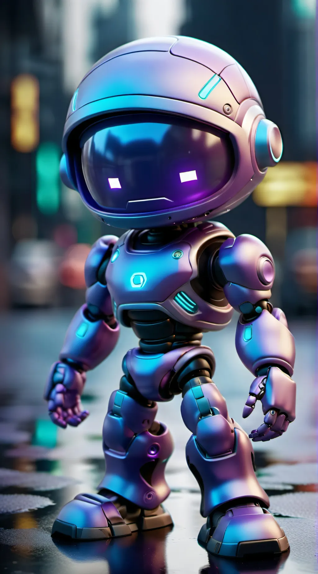 ai character: Uzi background